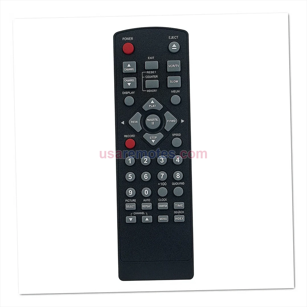 Symphonic KVS699K remote control replacement