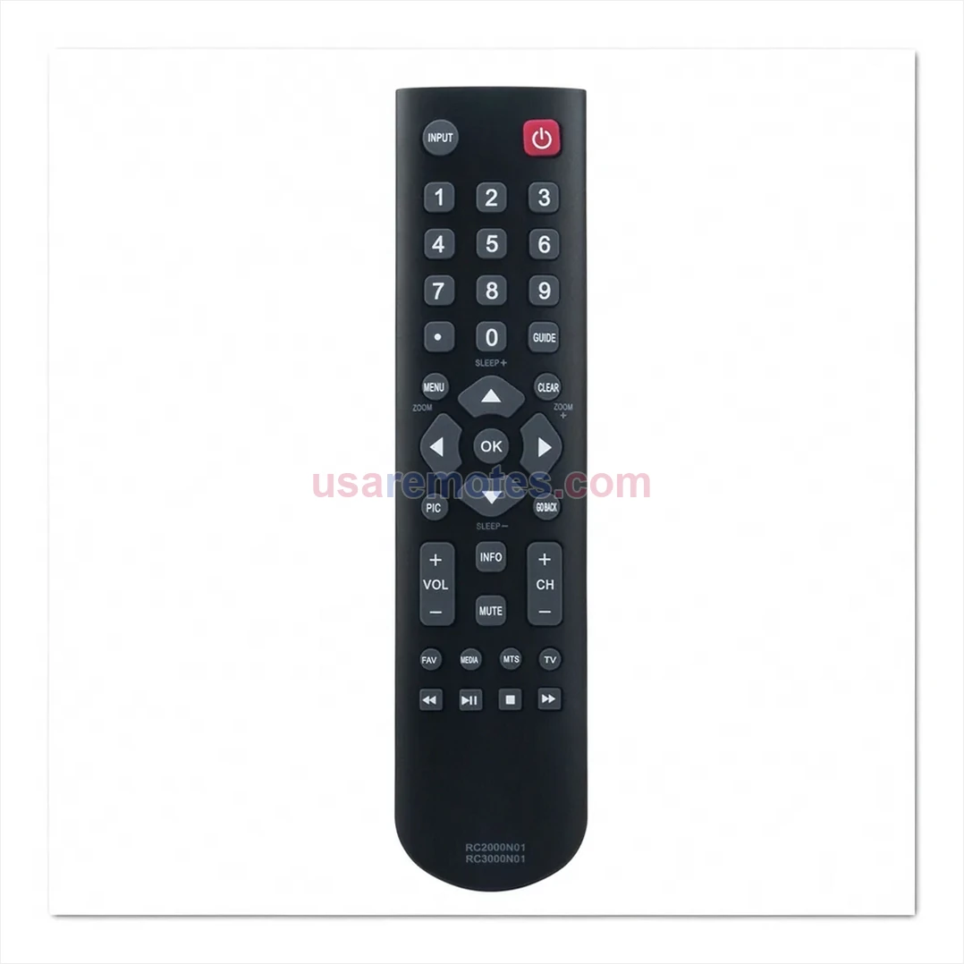 TCL 40FD2700 remote control replacement TCL 40FD2700 remote control replacement