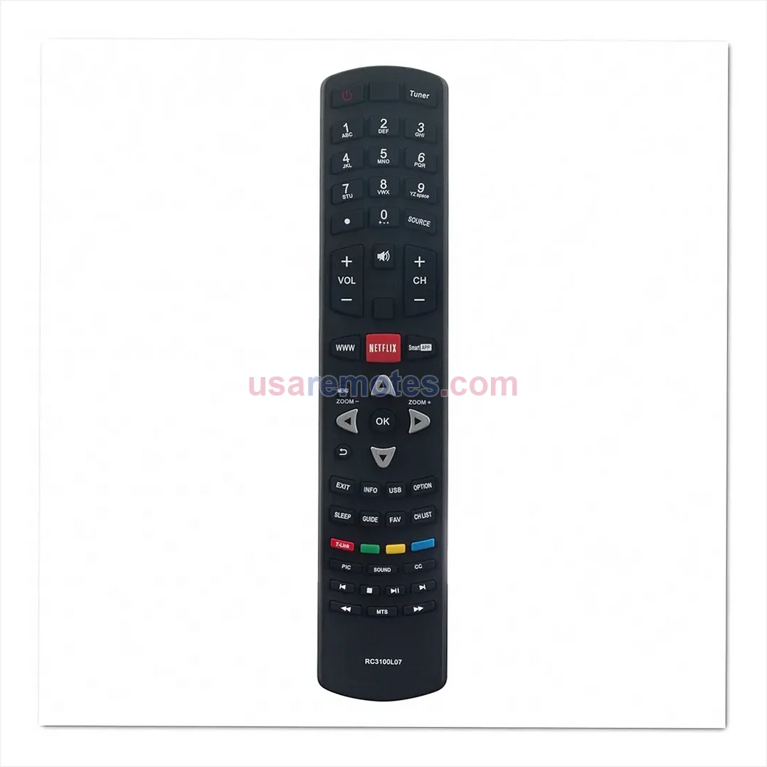 TCL 43D2930U remote control replacement TCL 43D2930U remote control replacement