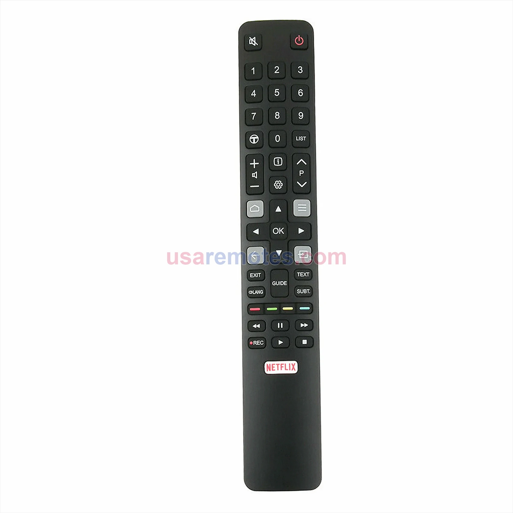 TCL 43P6US remote control replacement TCL 43P6US remote control replacement