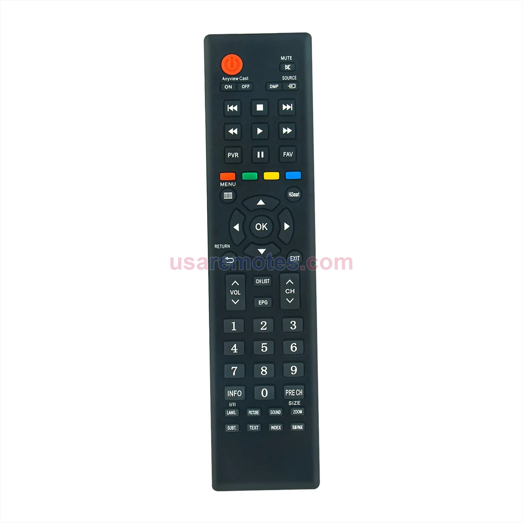 TCL 50K220PW remote control replacement TCL 50K220PW remote control replacement