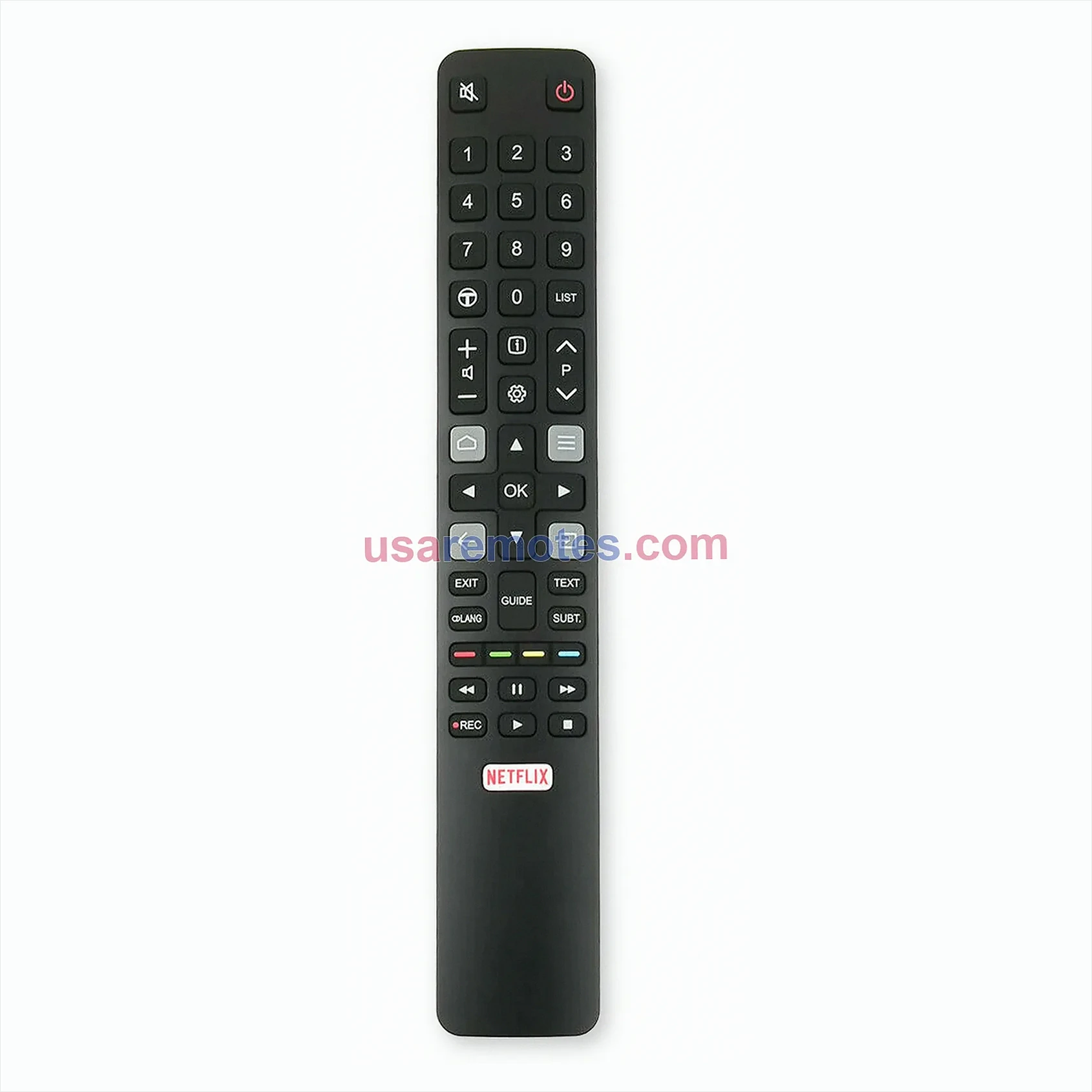 TCL 50P6US remote control replacement TCL 50P6US remote control replacement