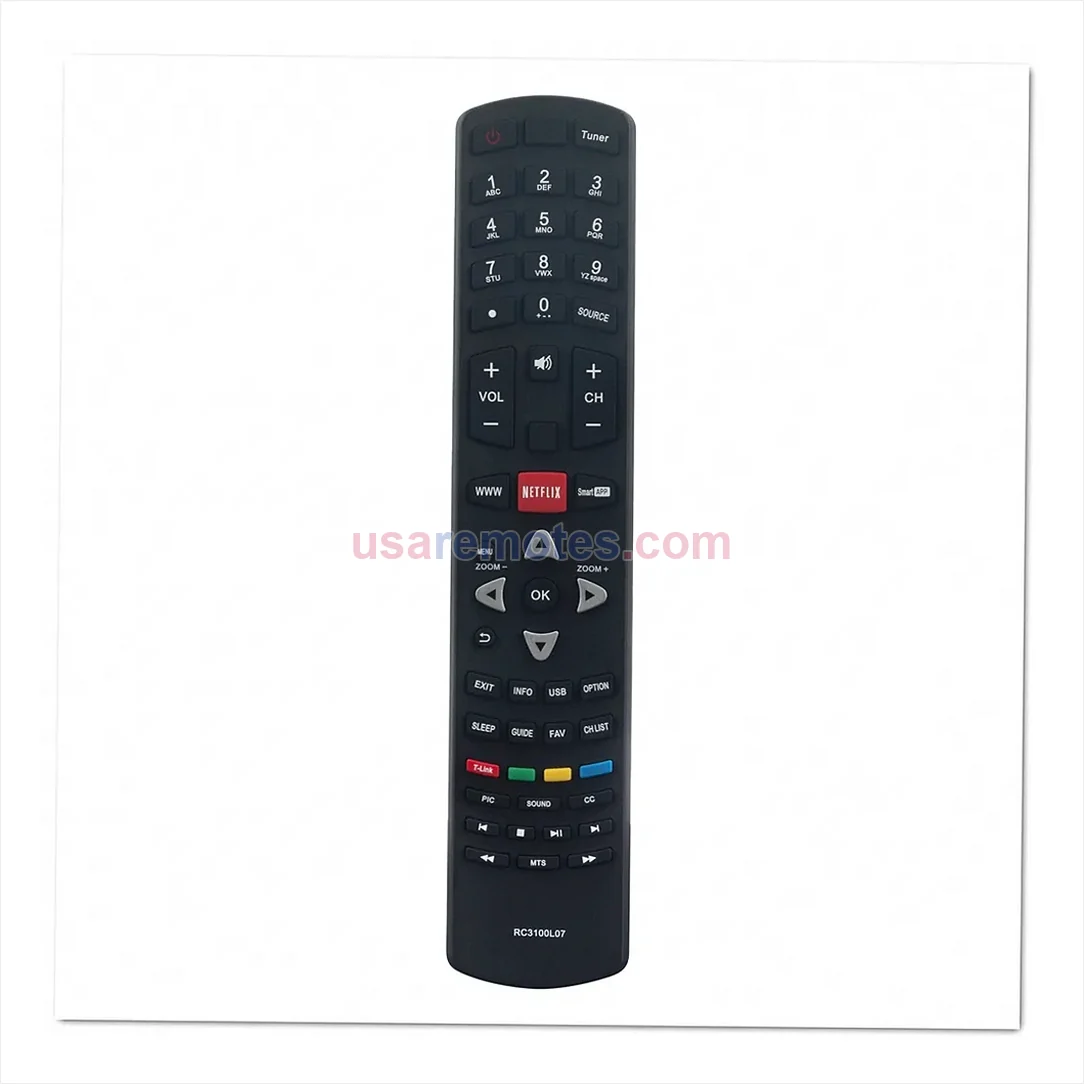 TCL 55C1CUS remote control replacement TCL 55C1CUS remote control replacement