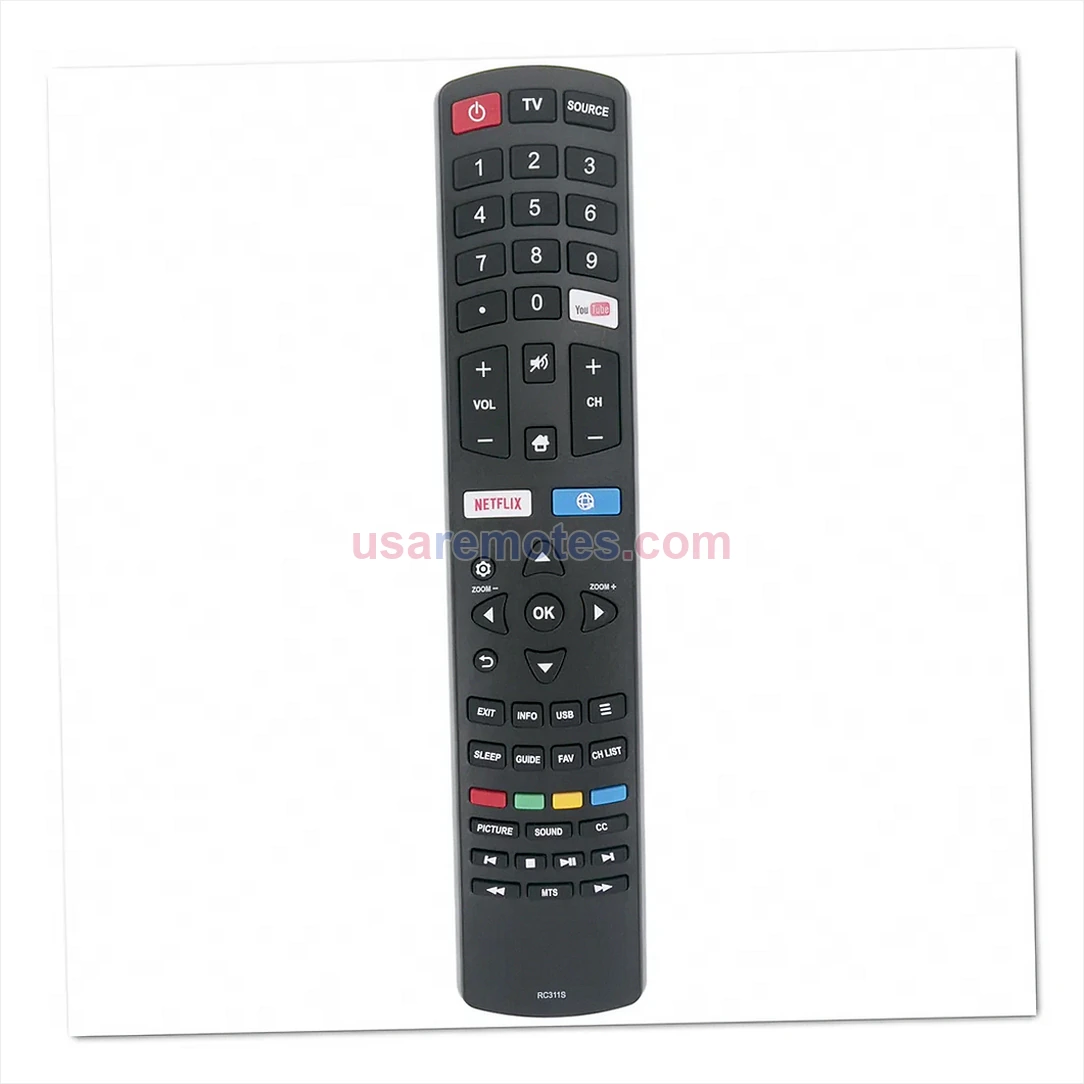 Tcl DO-1609681/55D1600 remote control replacement Tcl DO-1609681/55D1600 remote control replacement