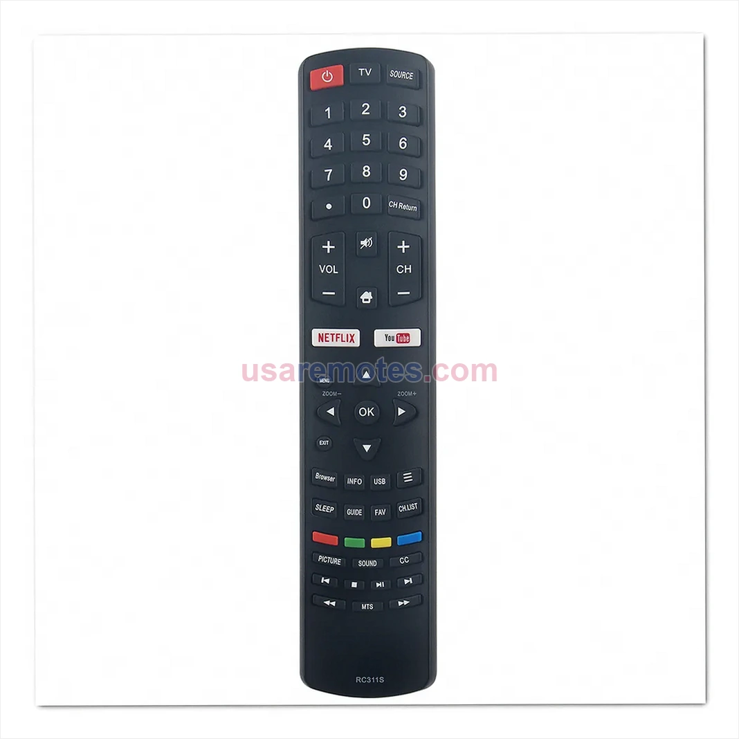 Tcl KDS-49T2LSLED remote control replacement Tcl KDS-49T2LSLED remote control replacement