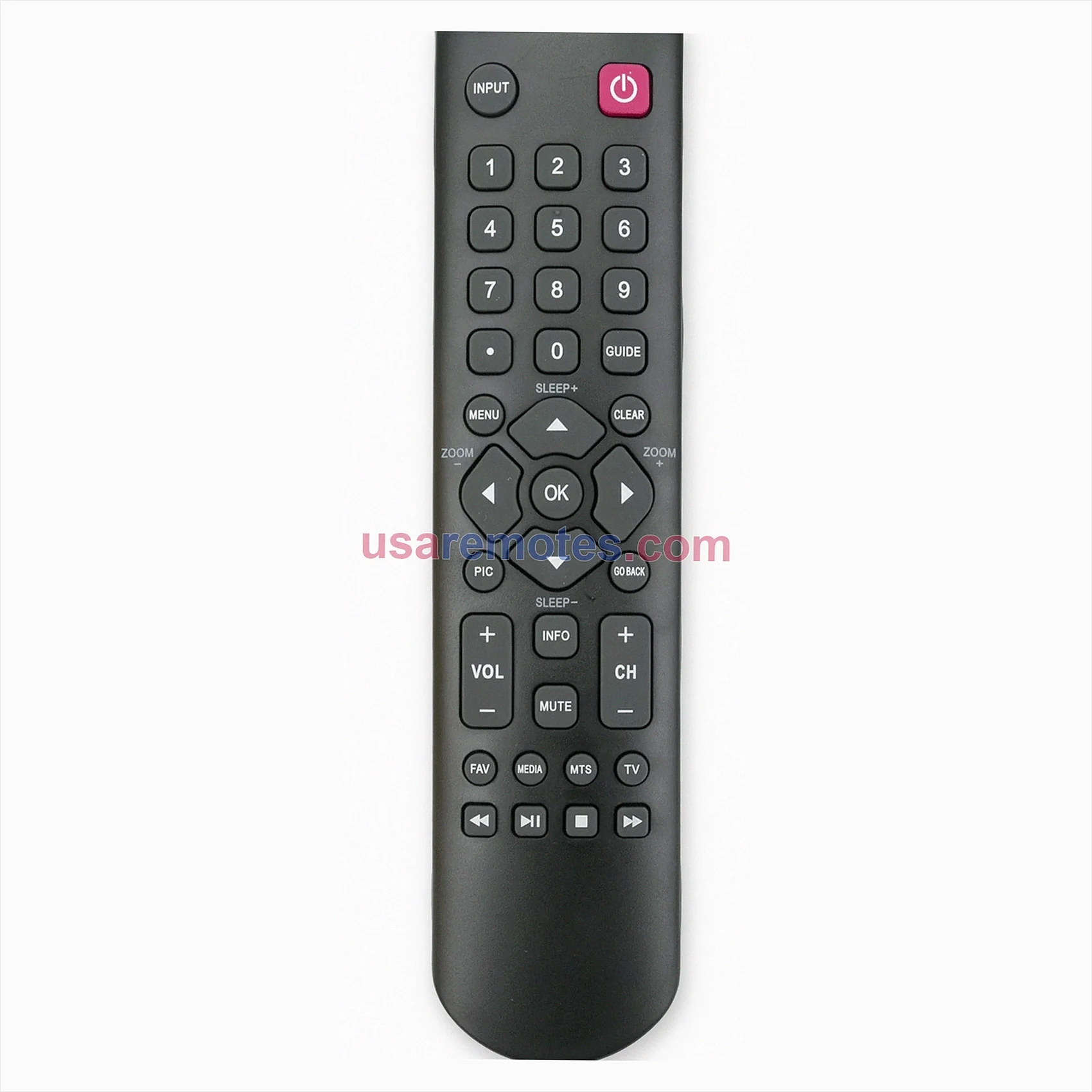 TCL L40FHDP60 remote control replacement TCL L40FHDP60 remote control replacement