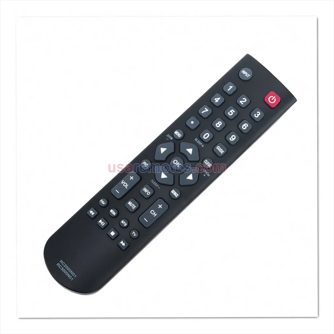 TCL LE32HDF3300 TV remote control replacement TCL LE32HDF3300 TV remote control replacement