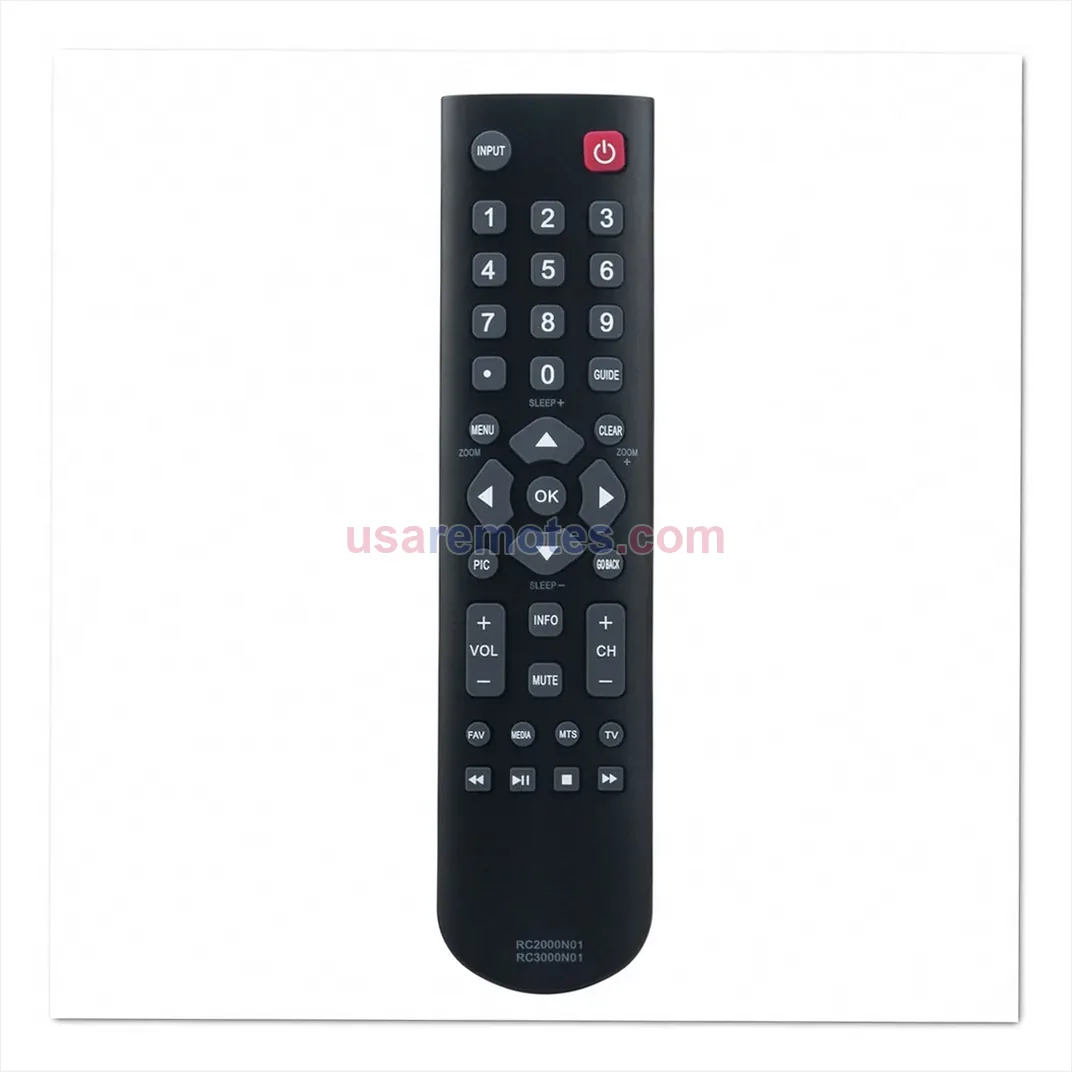 TCL LE55FHDF3300Z remote control replacement TCL LE55FHDF3300Z remote control replacement