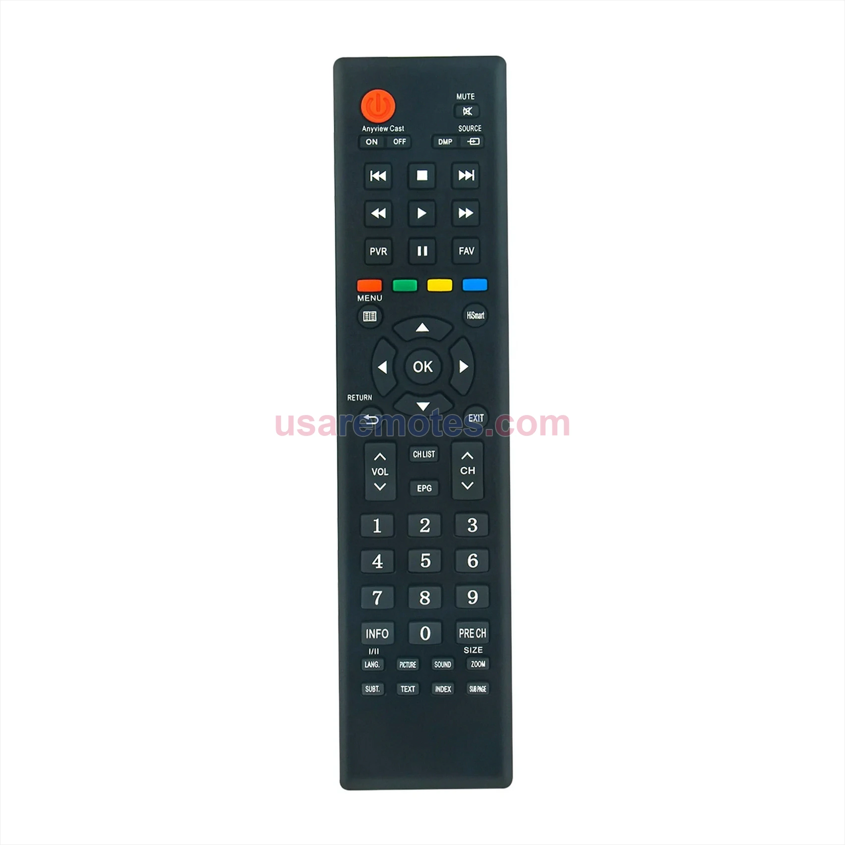 TCL LHD32K220WCEU remote control replacement TCL LHD32K220WCEU remote control replacement