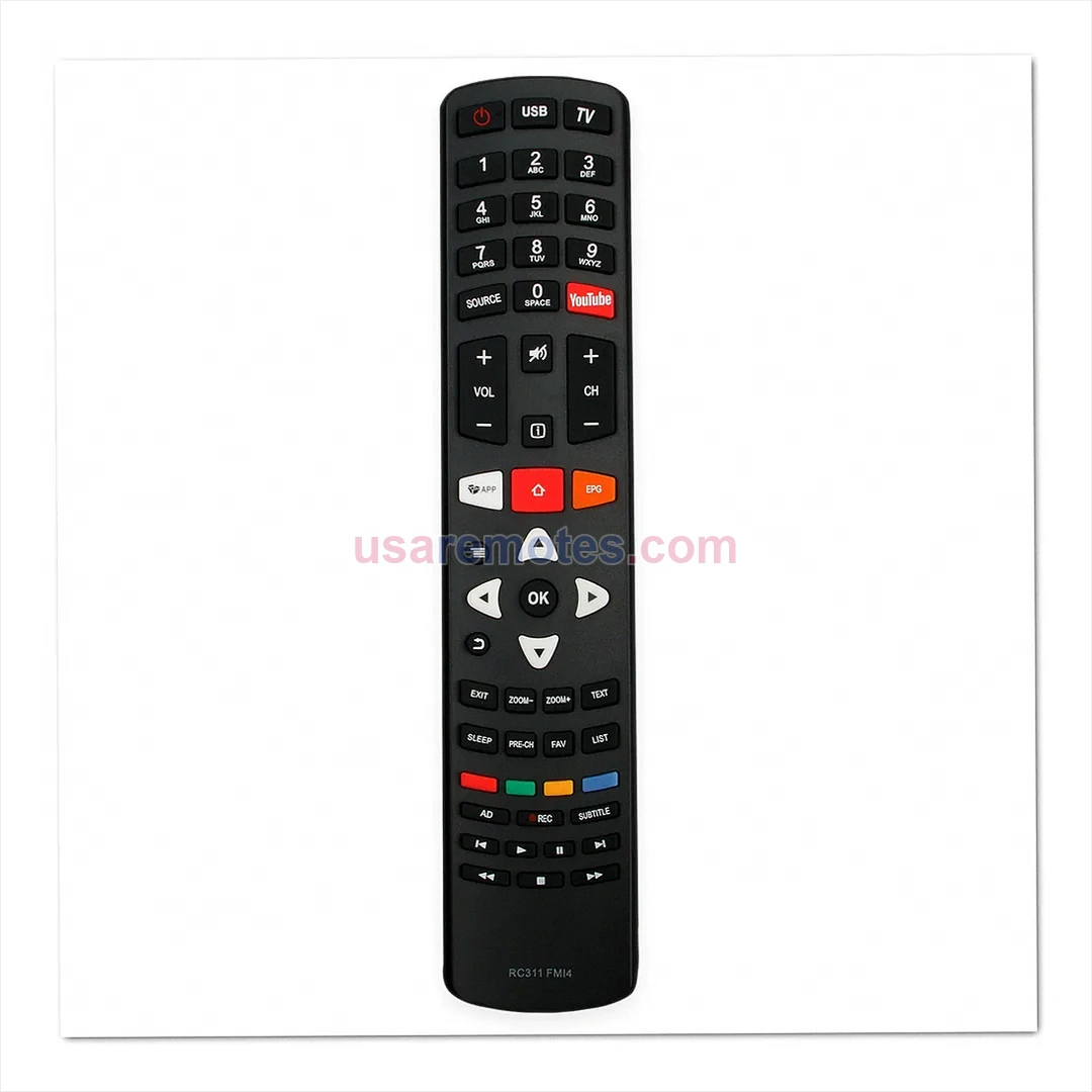 Tcl U55S6806S remote control replacement Tcl U55S6806S remote control replacement