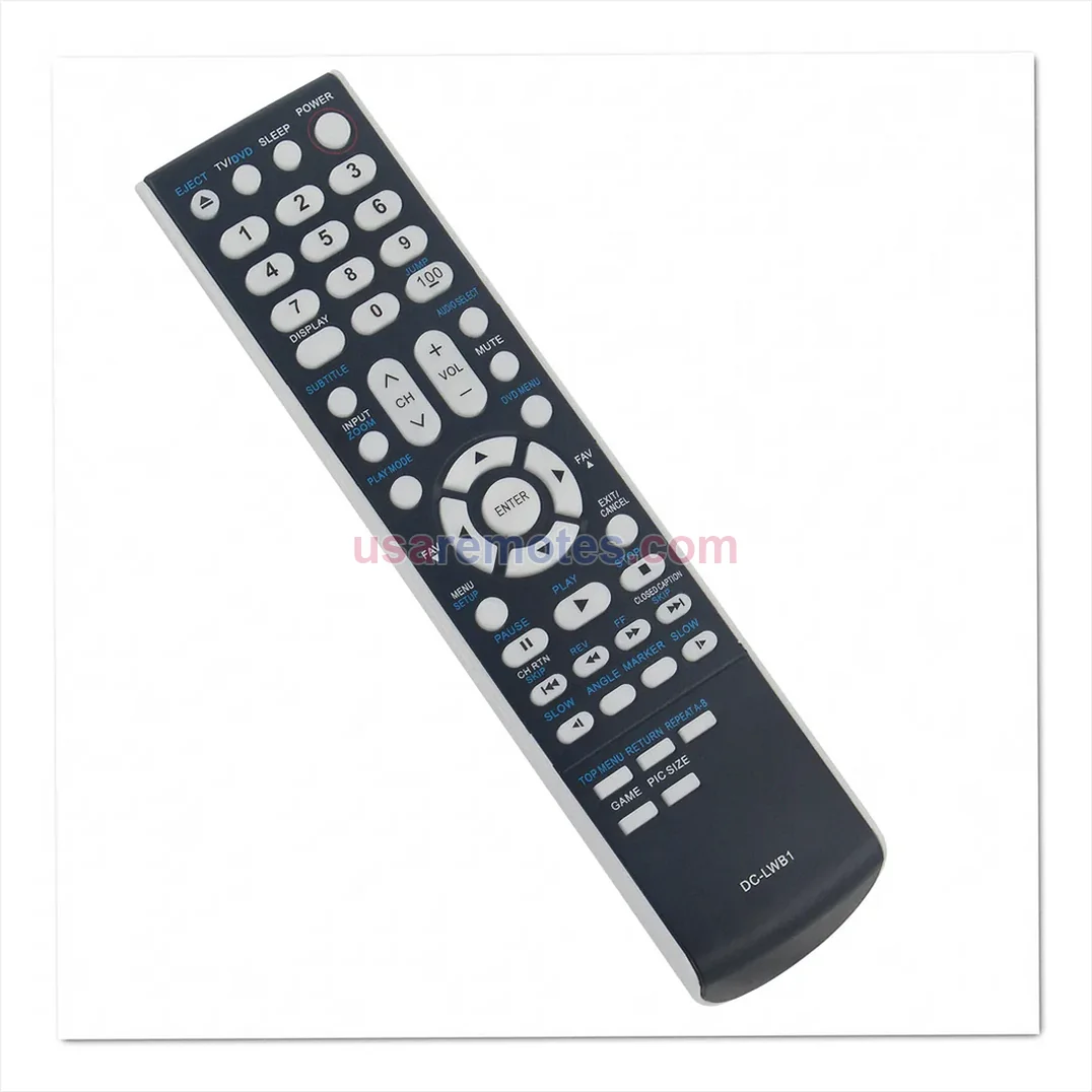 Toshiba 15DLV77B remote control replacement