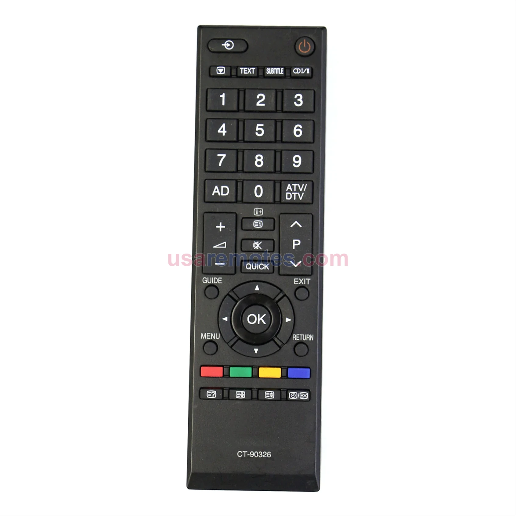 Toshiba 19AV615D remote control replacement Toshiba 19AV615D remote control replacement