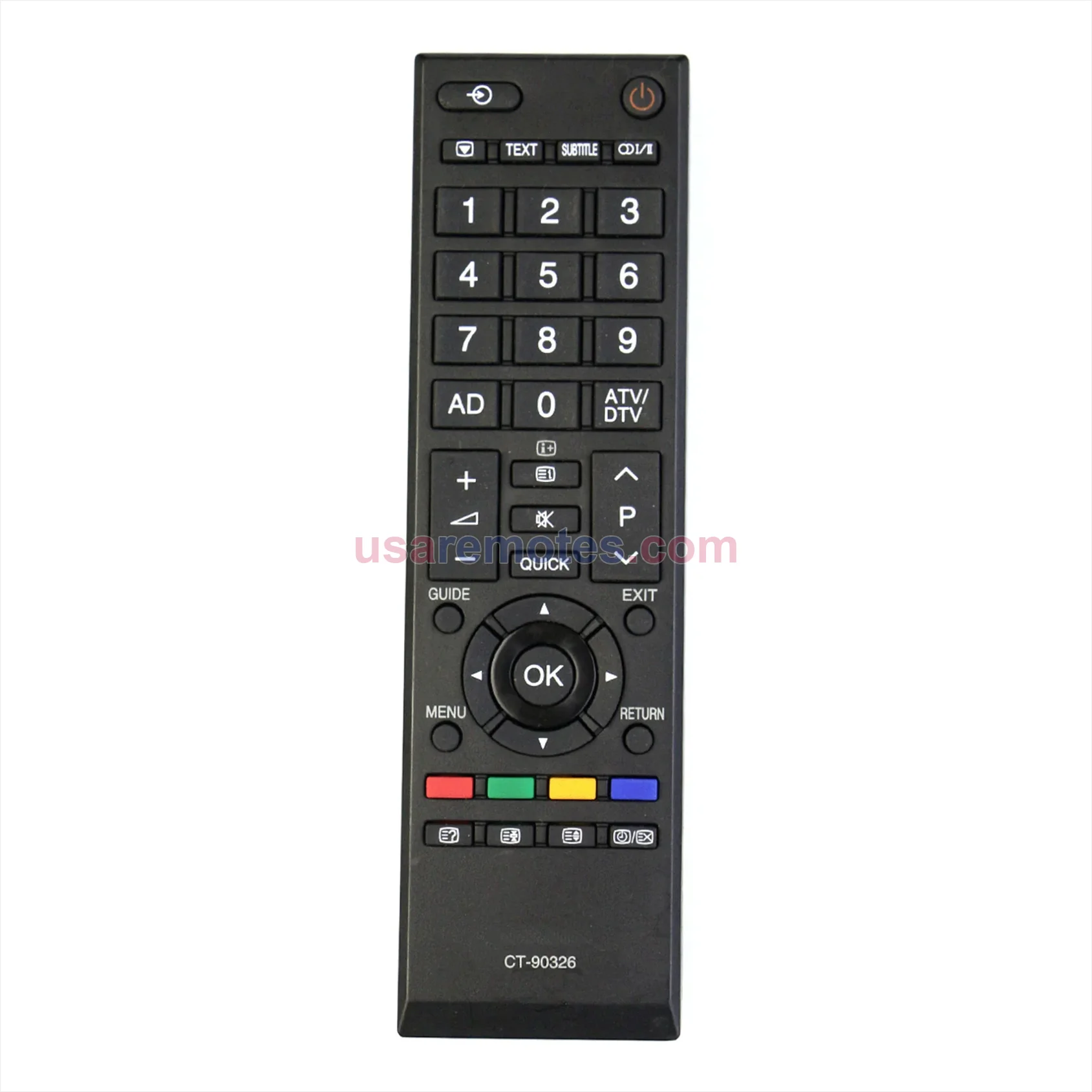 Toshiba 19SL738G remote control replacement Toshiba 19SL738G remote control replacement