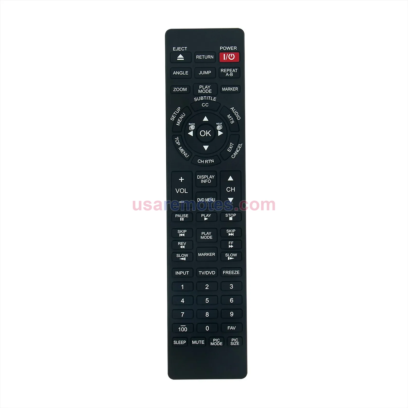 Toshiba 19SLV411U remote control replacement