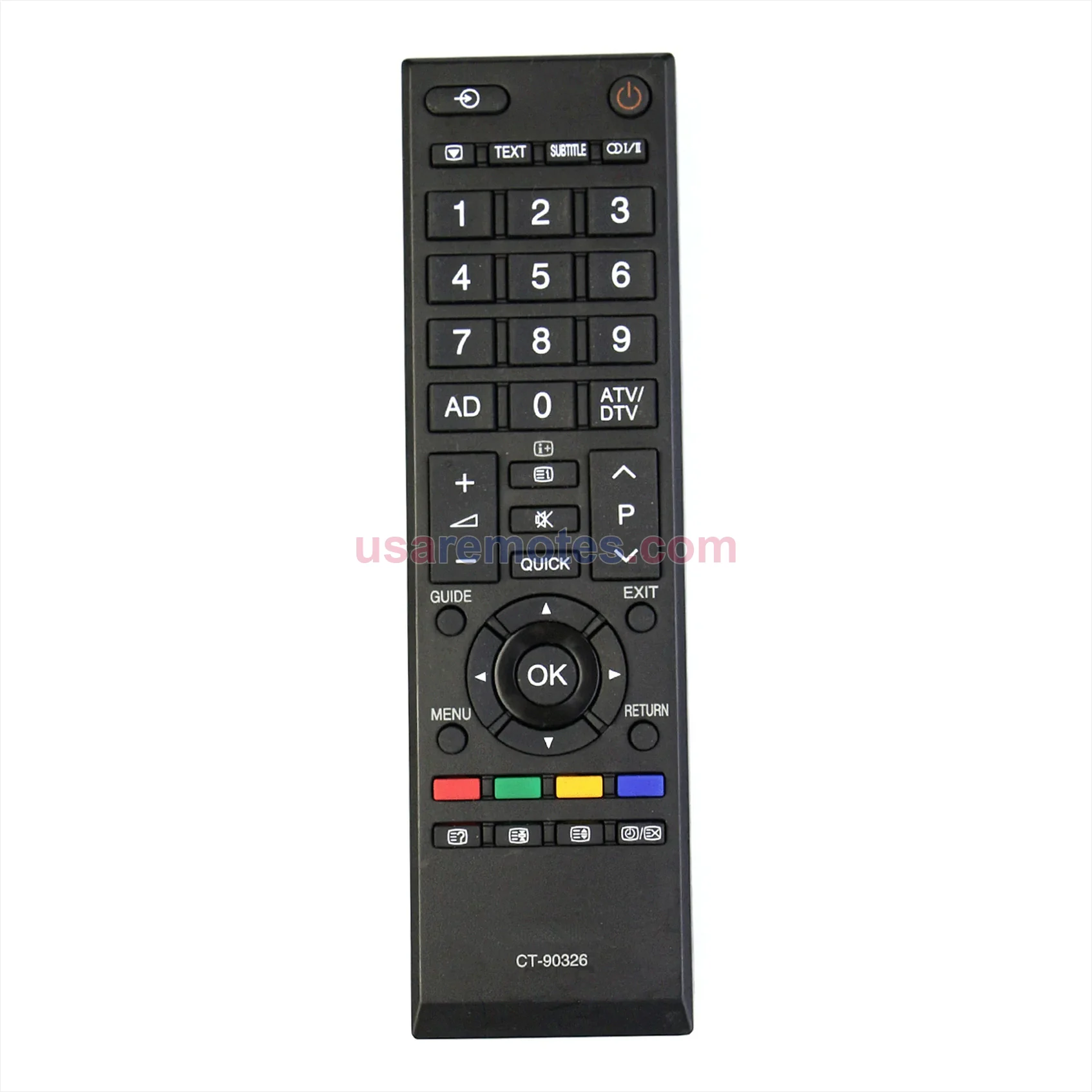 Toshiba 22AV613D remote control replacement Toshiba 22AV613D remote control replacement