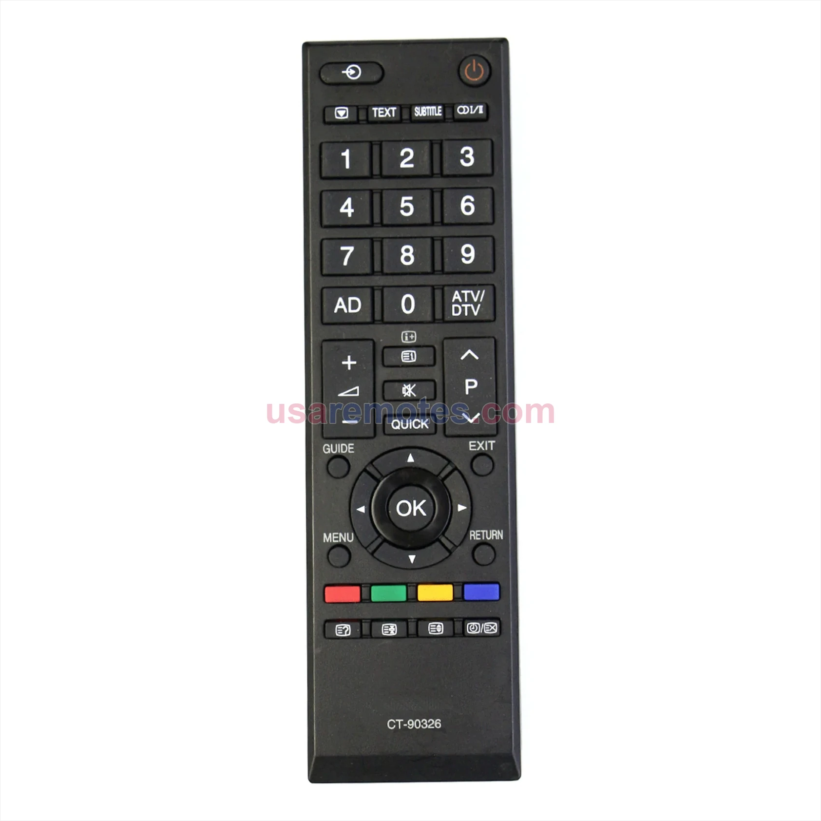 Toshiba 22EL833G remote control replacement Toshiba 22EL833G remote control replacement
