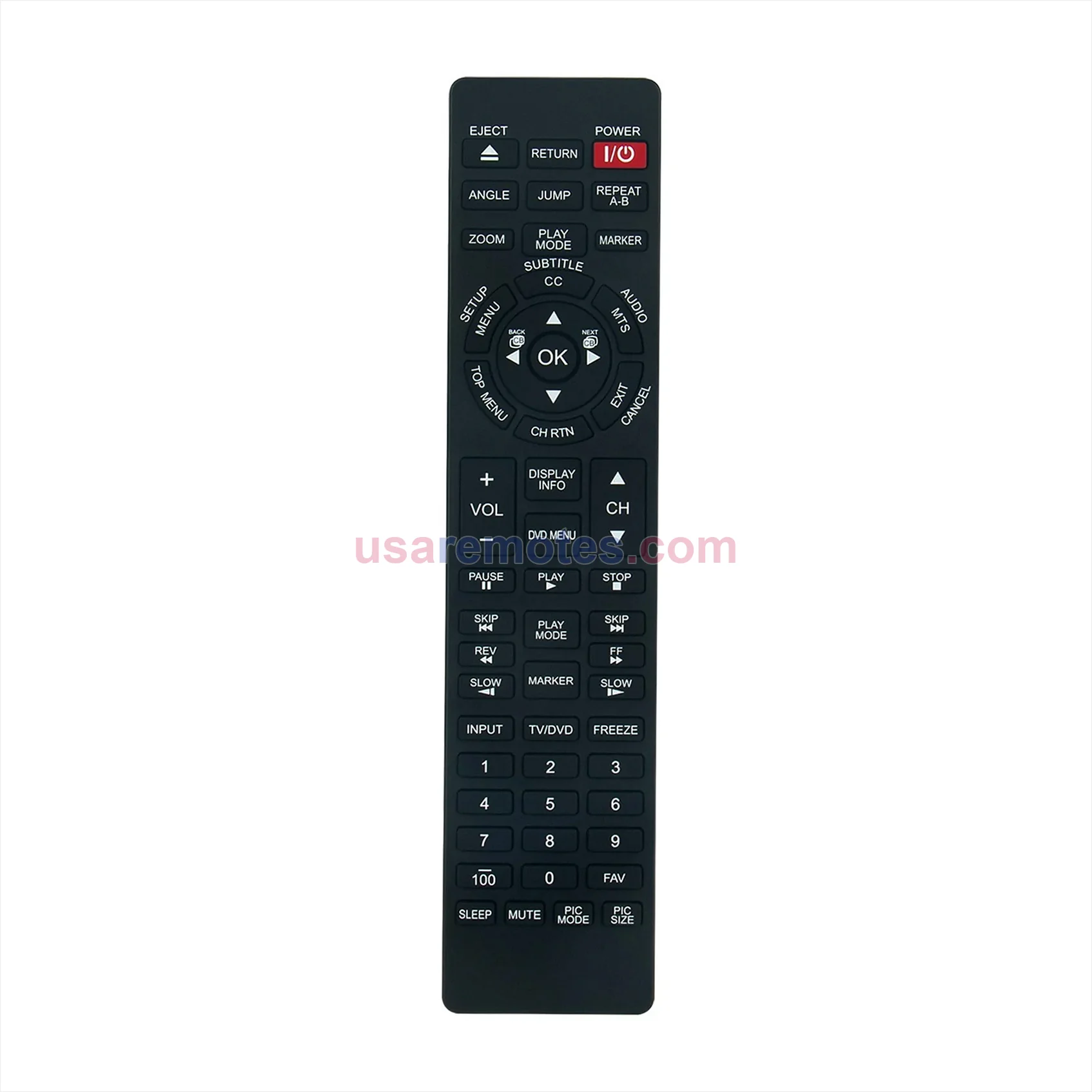 Toshiba 24SLV411 remote control replacement