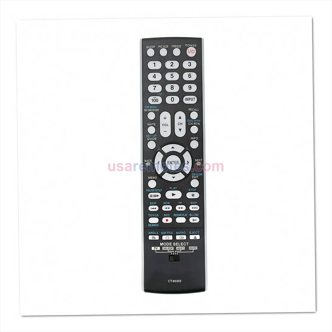 Toshiba 26AV502RY remote control replacement Toshiba 26AV502RY remote control replacement