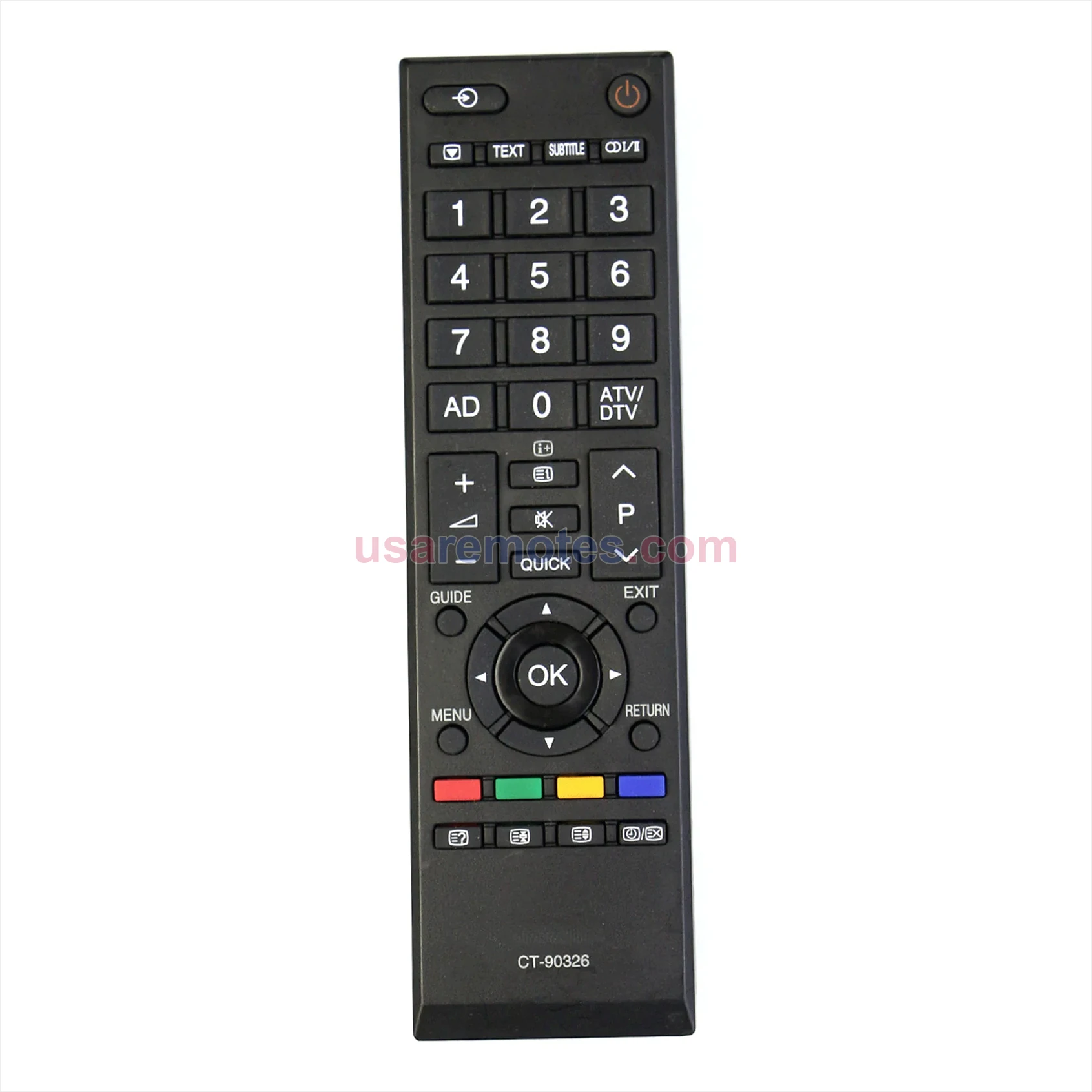 Toshiba 26AV603P remote control replacement Toshiba 26AV603P remote control replacement