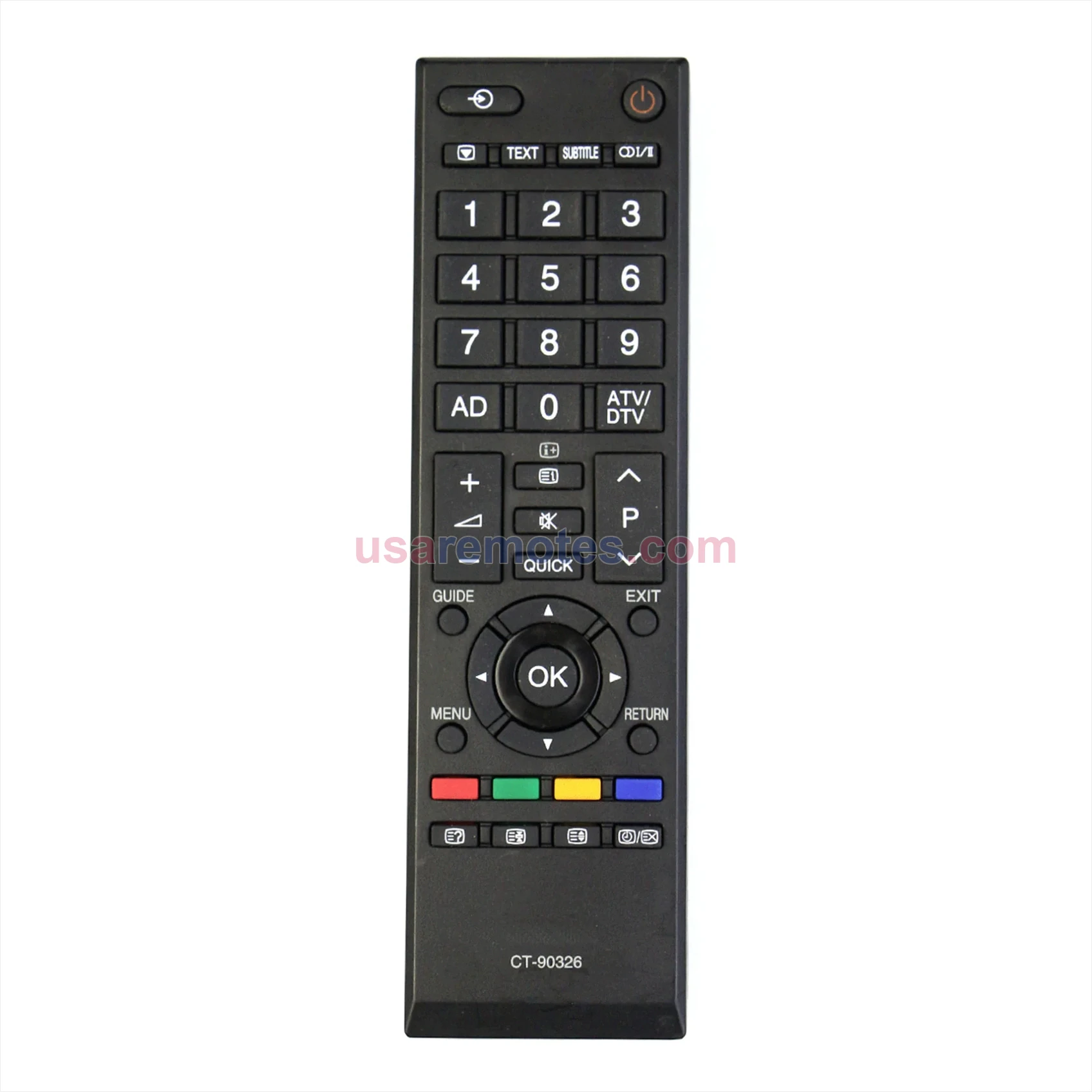Toshiba 26AV625D remote control replacement Toshiba 26AV625D remote control replacement