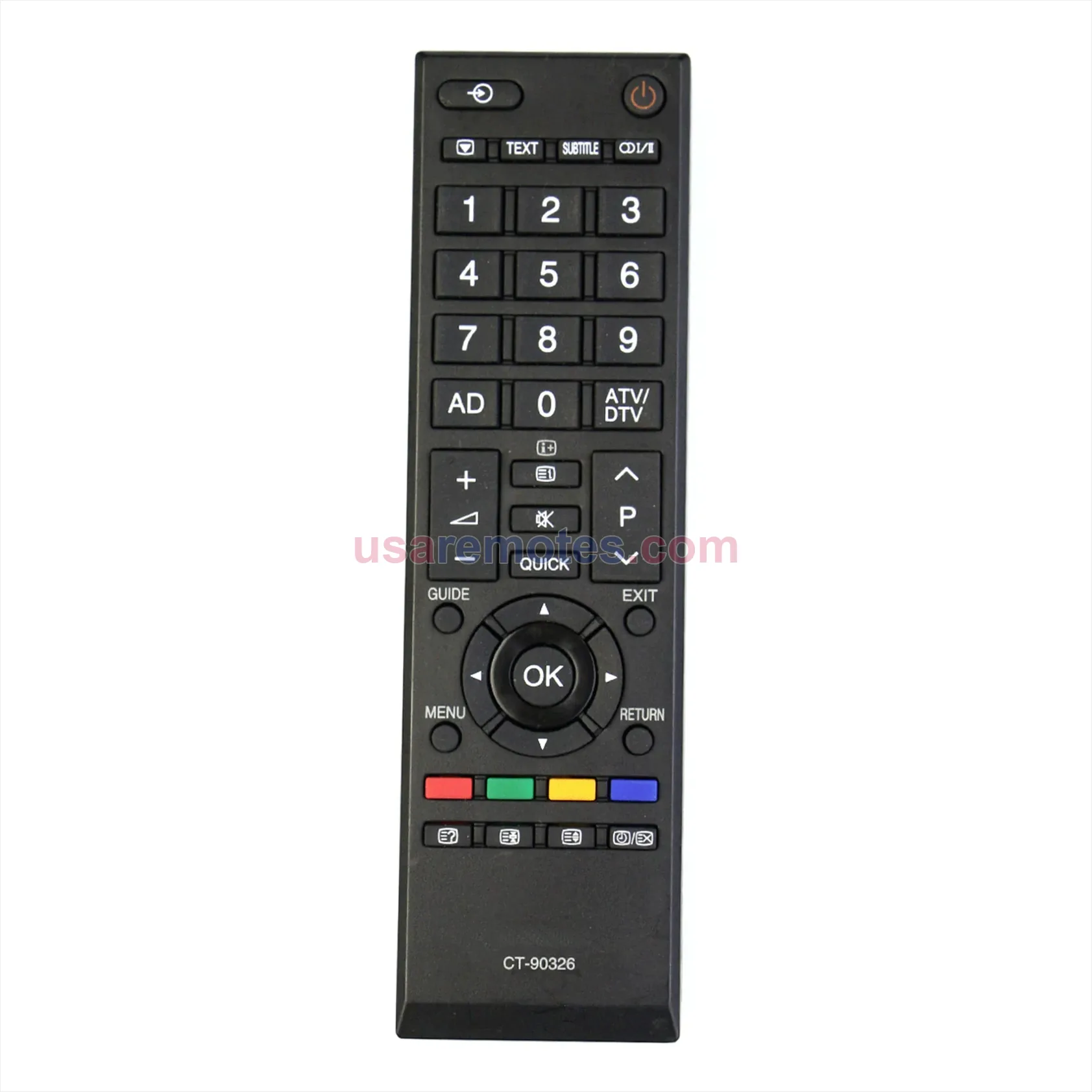 Toshiba 26SL738G remote control replacement Toshiba 26SL738G remote control replacement