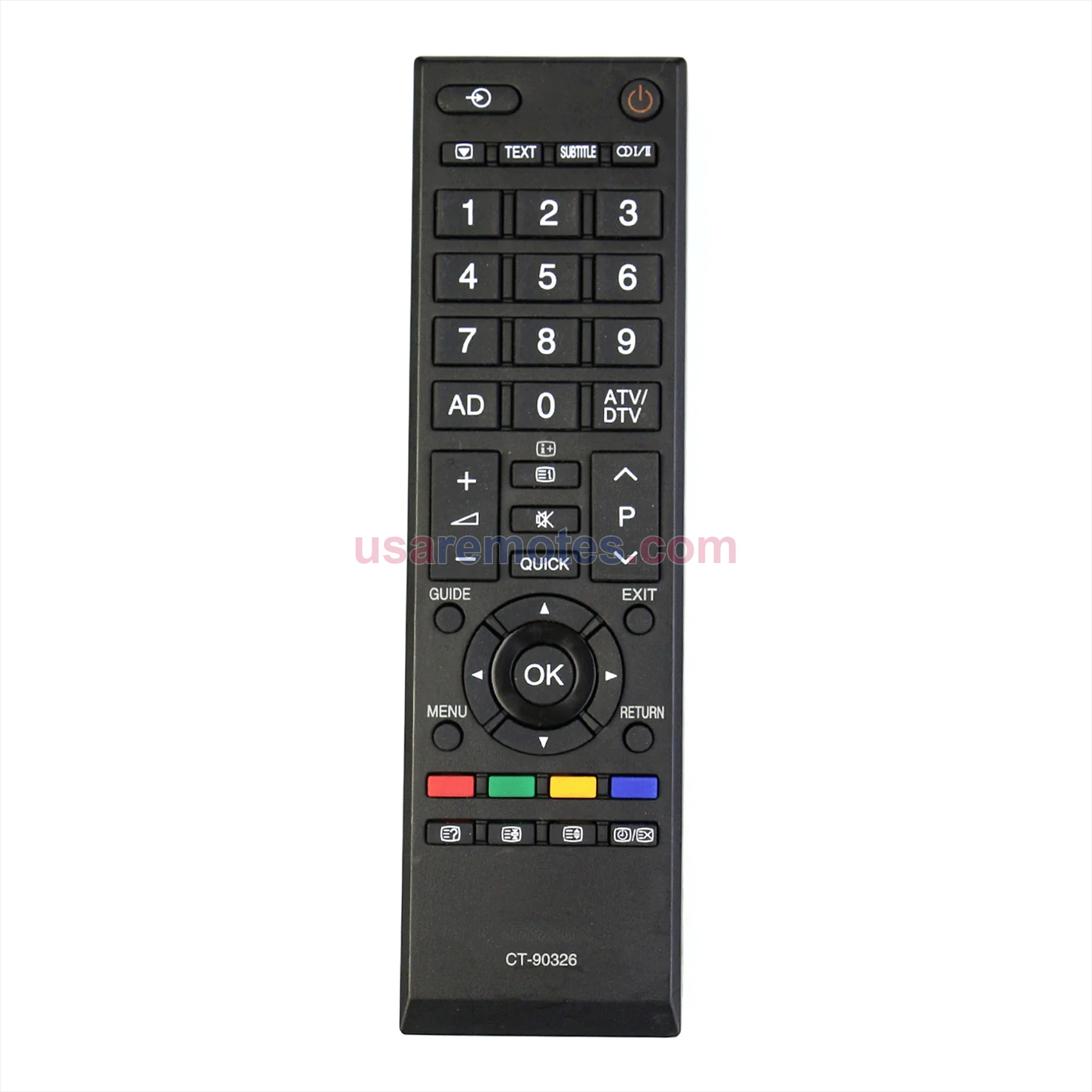 Toshiba 32EL833G remote control replacement Toshiba 32EL833G remote control replacement