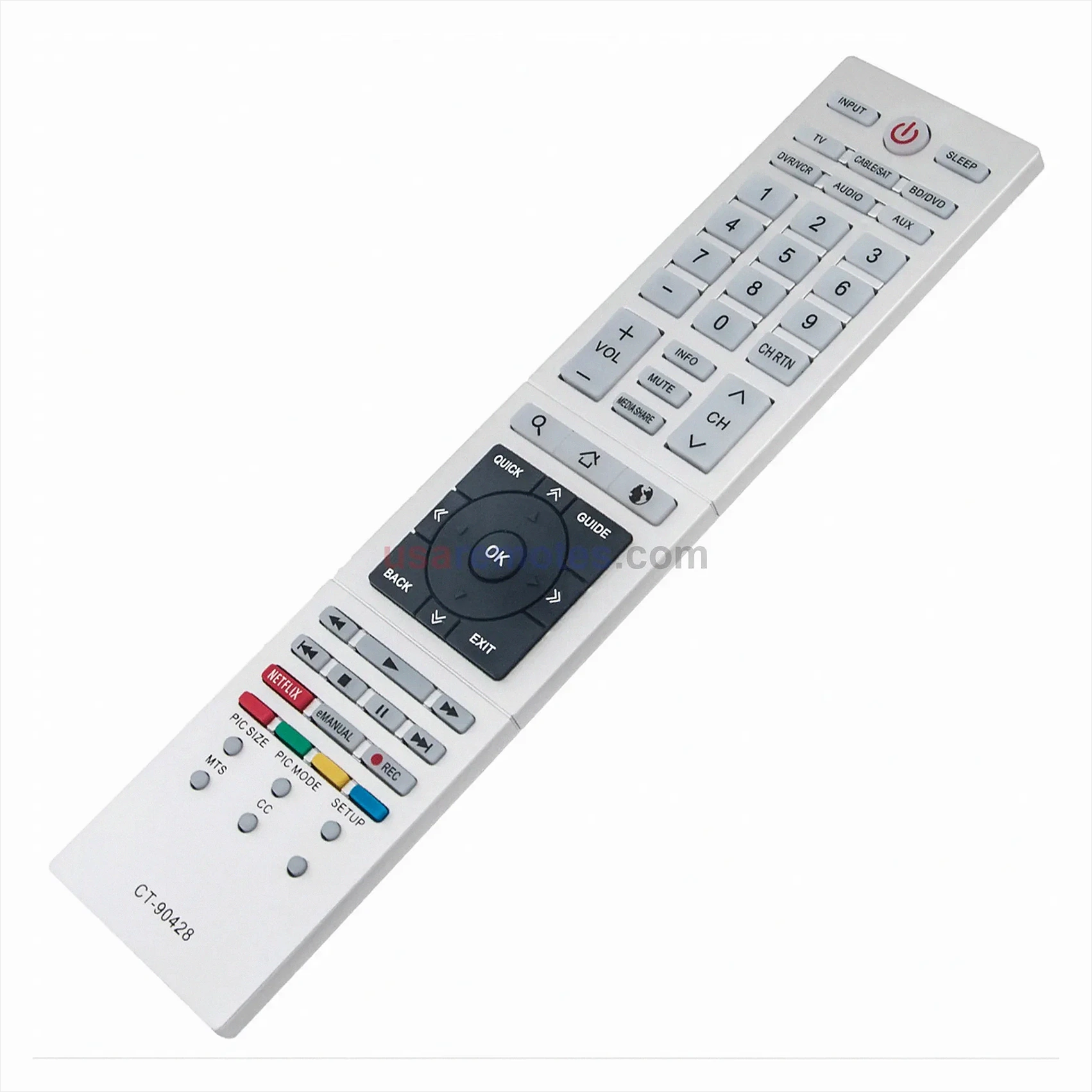 Toshiba 32L1300U remote control replacement Toshiba 32L1300U remote control replacement