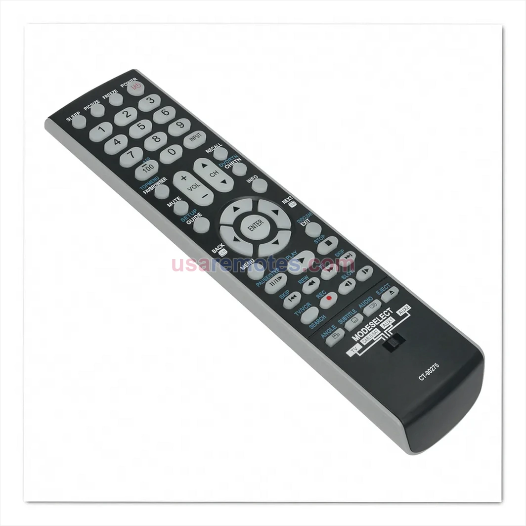 Toshiba 37AV500E remote control replacement Toshiba 37AV500E remote control replacement