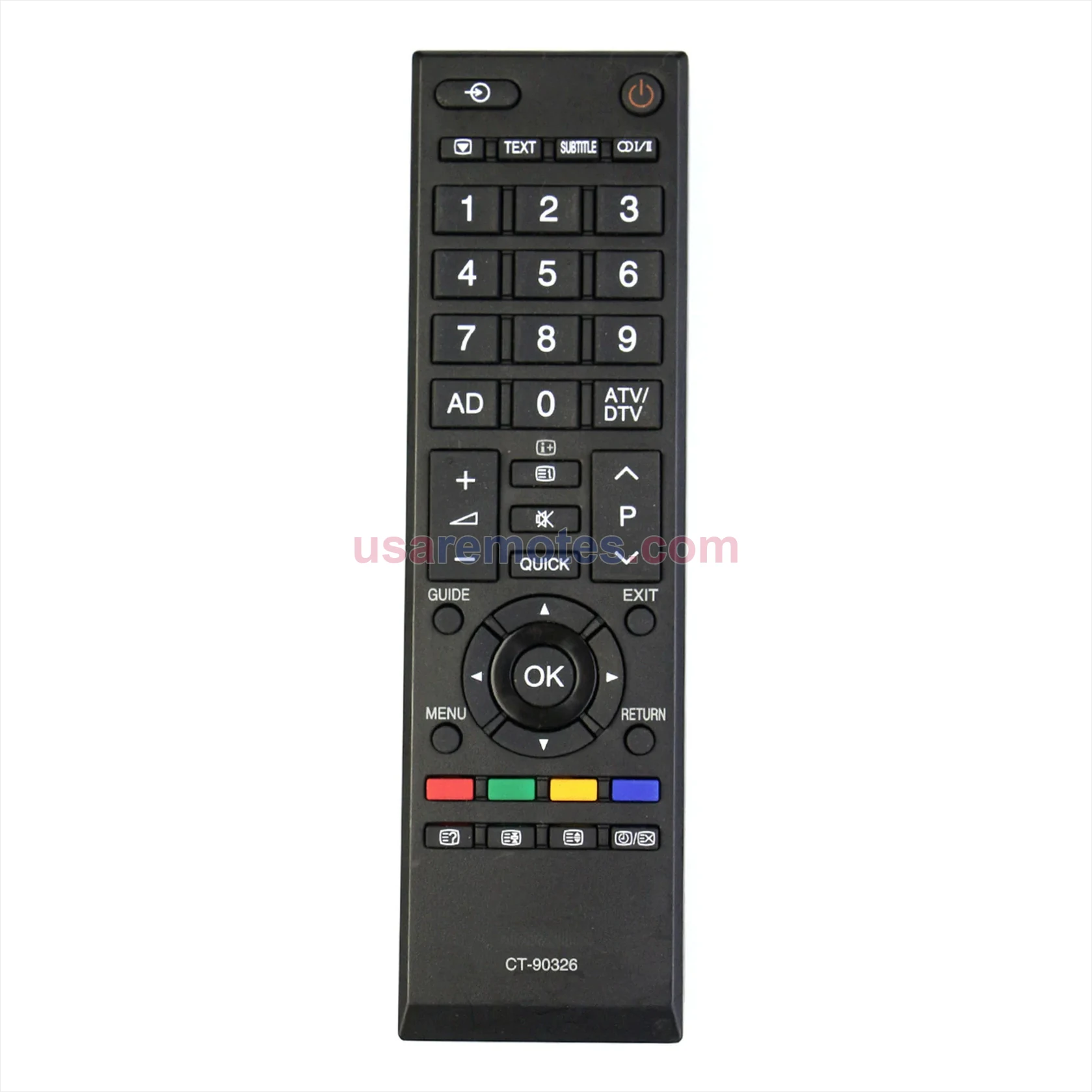 Toshiba 37AV603P remote control replacement Toshiba 37AV603P remote control replacement