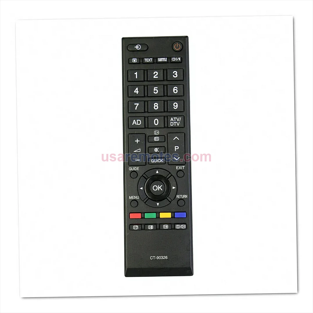 Toshiba 37AV607P remote control replacement Toshiba 37AV607P remote control replacement