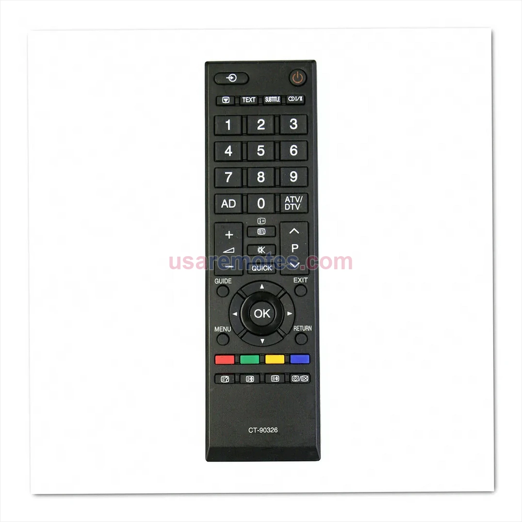 Toshiba 37AV613D remote control replacement Toshiba 37AV613D remote control replacement