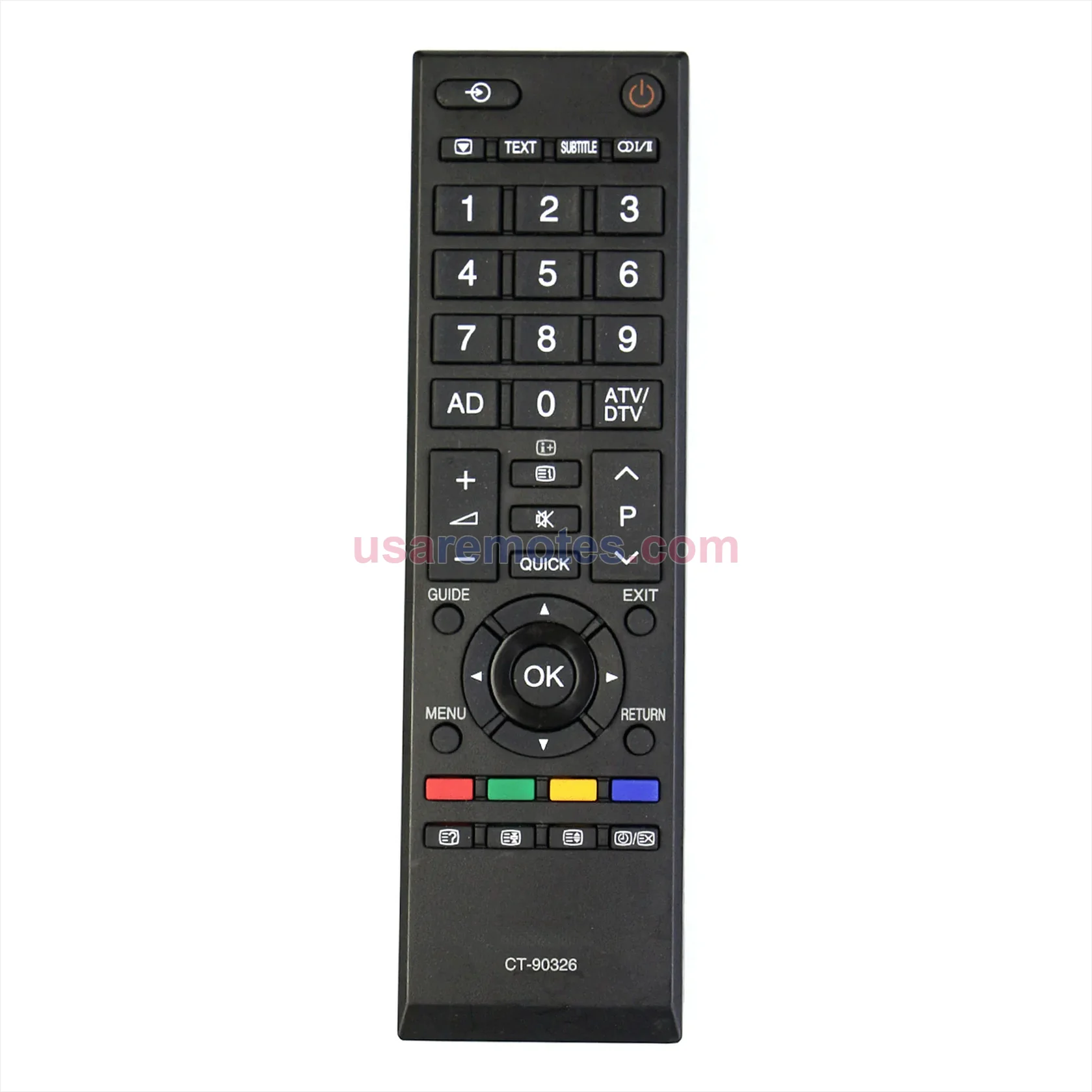 Toshiba 37AV615D remote control replacement Toshiba 37AV615D remote control replacement