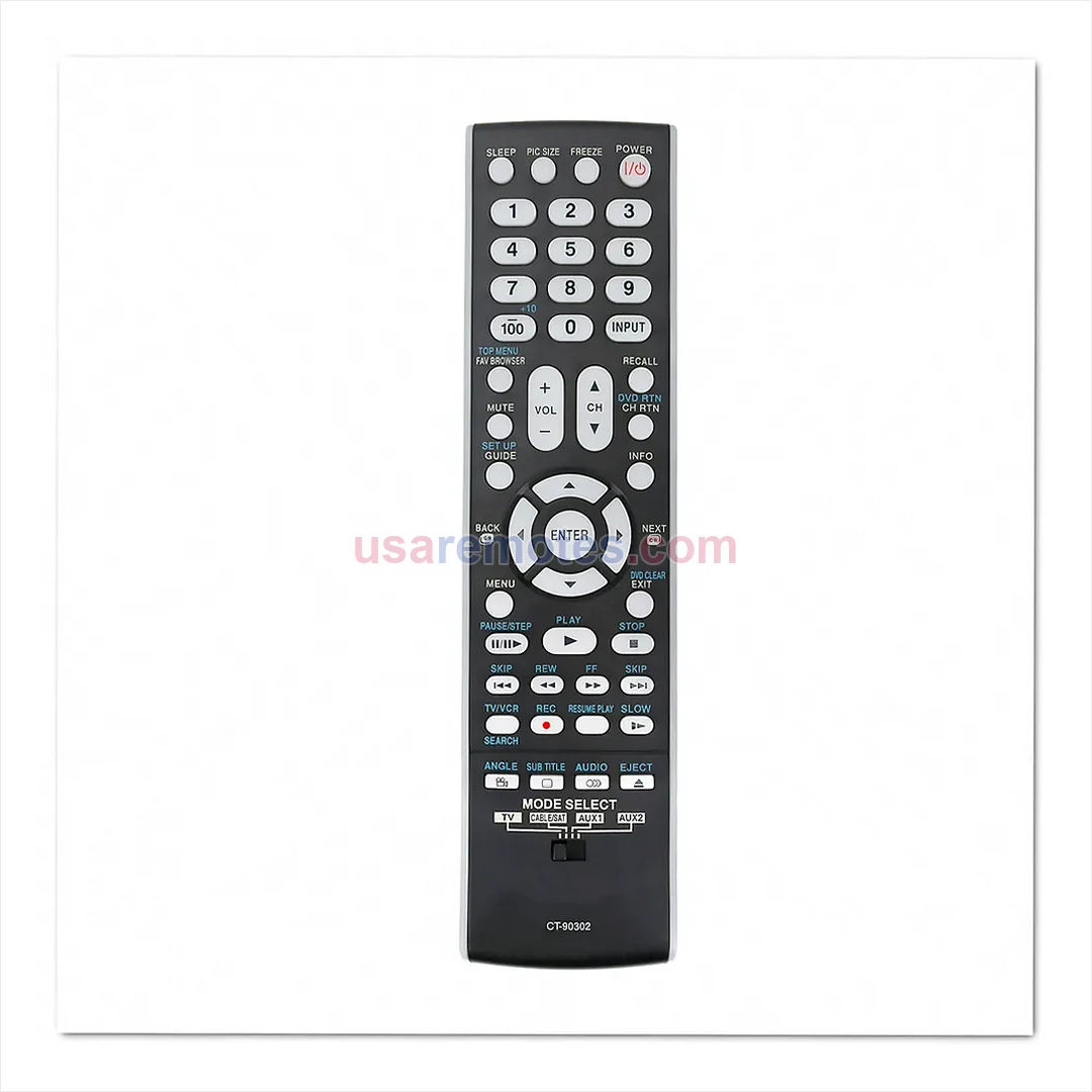 Toshiba 37RV525R remote control replacement Toshiba 37RV525R remote control replacement