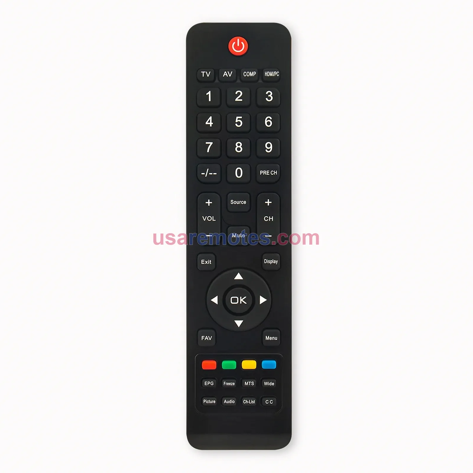 Vestel / Telefunken / Toshiba / Hitachi / Finlux 398GRABD1NENEC Remote Vestel / Telefunken / Toshiba / Hitachi / Finlux 398GRABD1NENEC Remote
