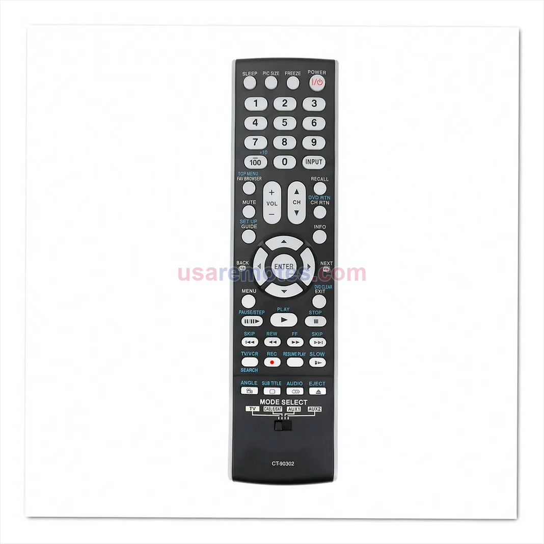 Toshiba 40G30U1 remote control replacement Toshiba 40G30U1 remote control replacement
