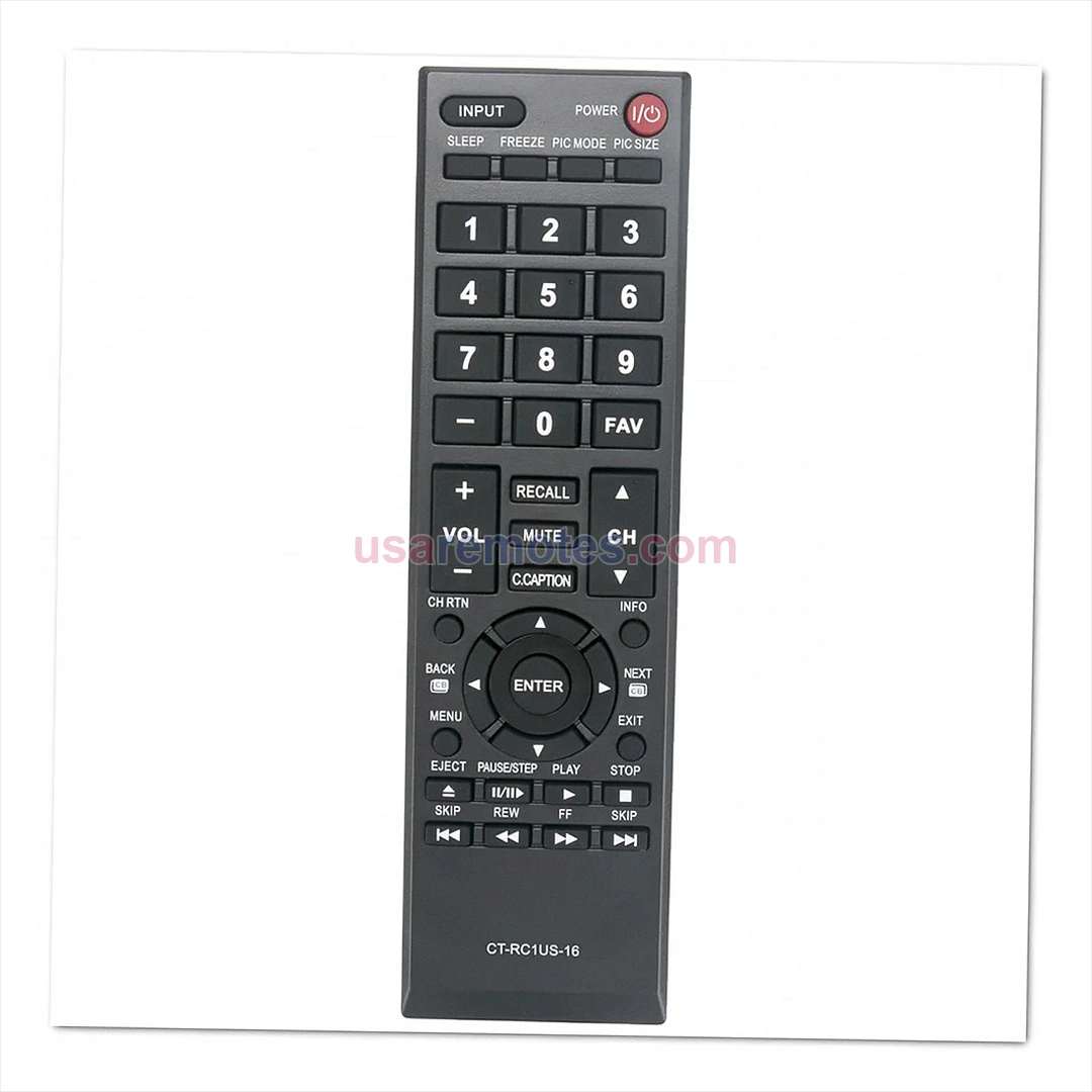 Toshiba 40L310 TV Replacement remote control replacement Toshiba 40L310 TV Replacement remote control replacement