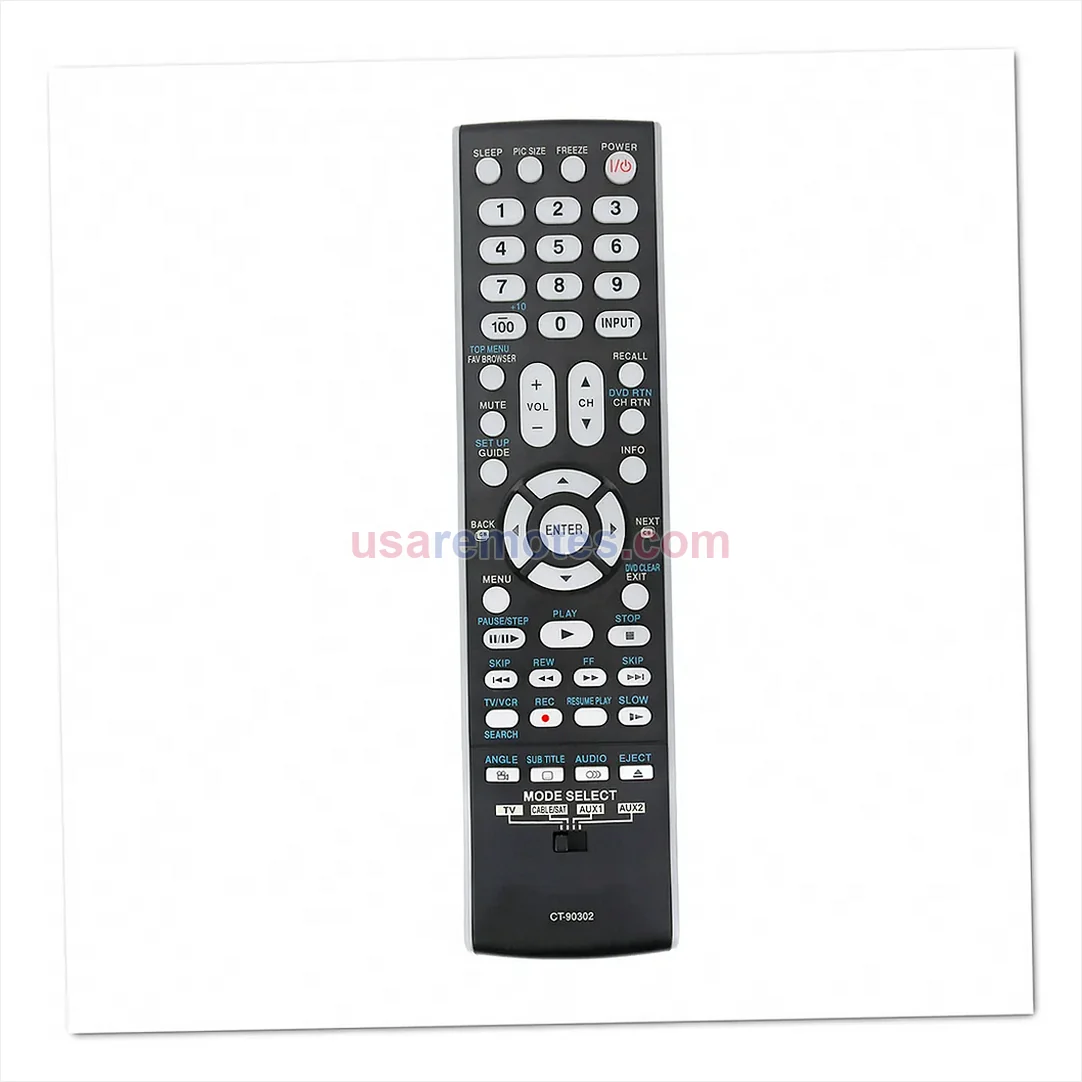 Toshiba 40RV52U remote control replacement Toshiba 40RV52U remote control replacement