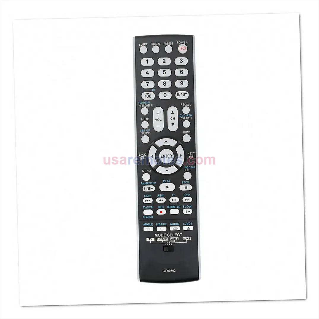 Toshiba 40XV645 remote control replacement Toshiba 40XV645 remote control replacement