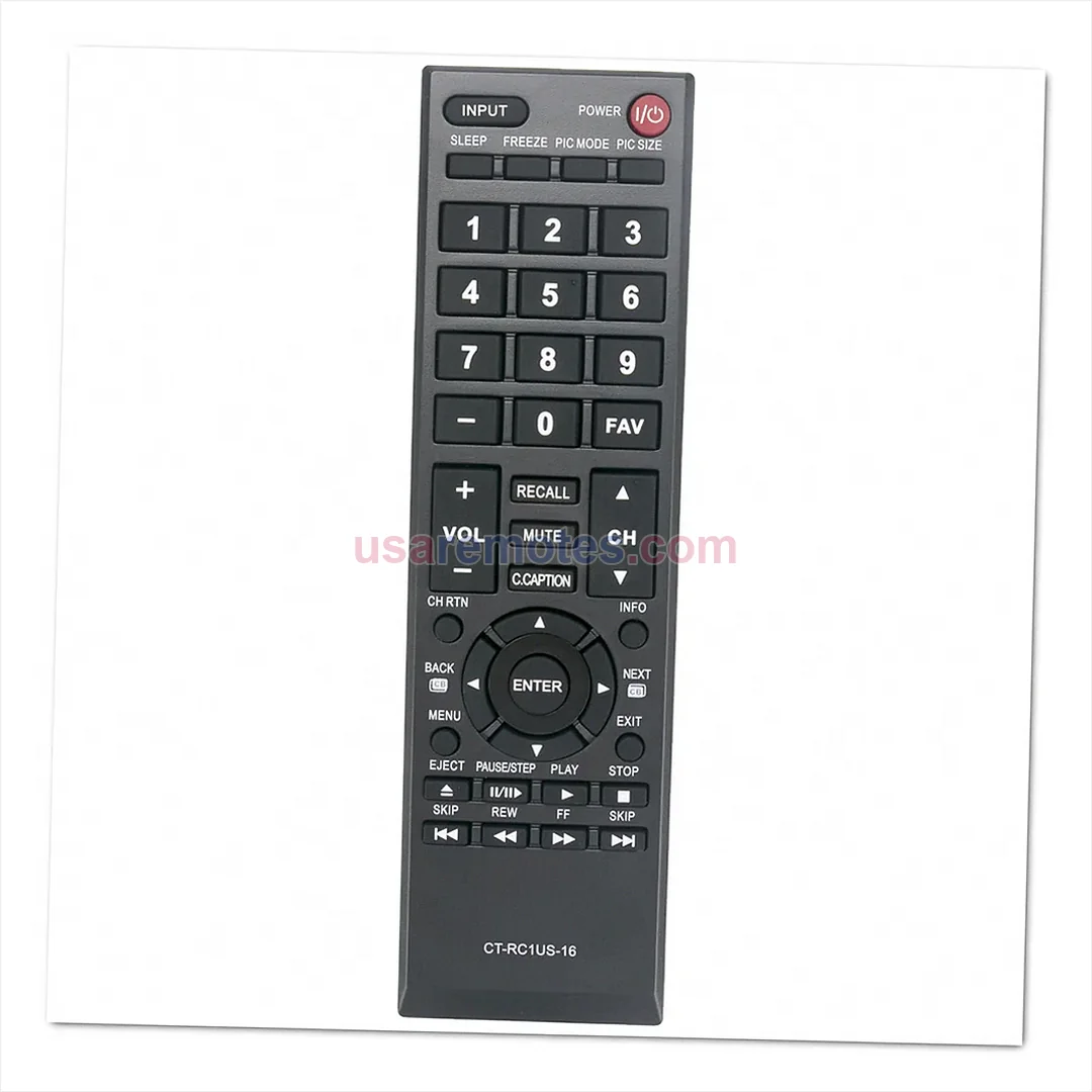 Toshiba 43L310U remote control replacement Toshiba 43L310U remote control replacement
