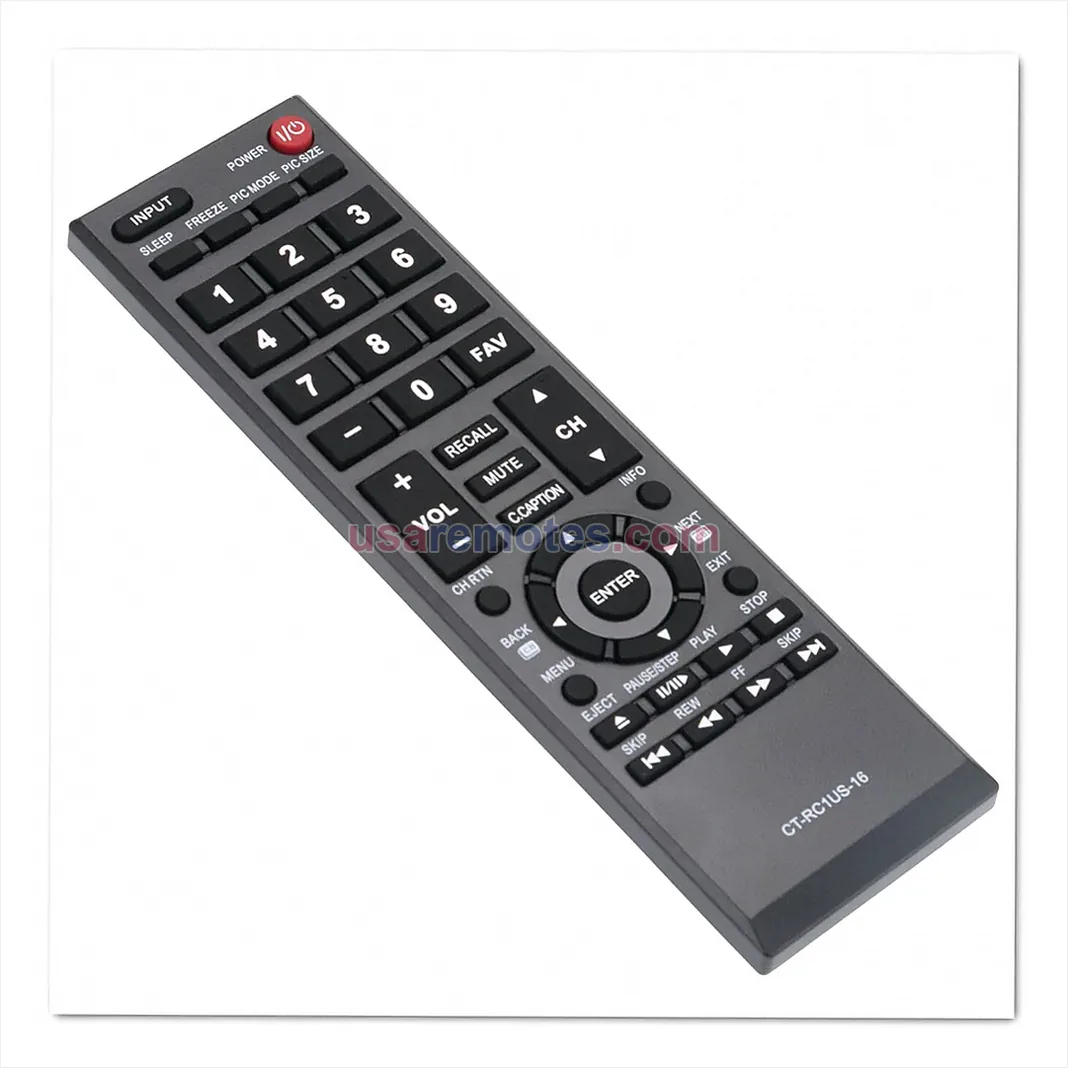 Toshiba 43L310U40L310U remote control replacement Toshiba 43L310U40L310U remote control replacement