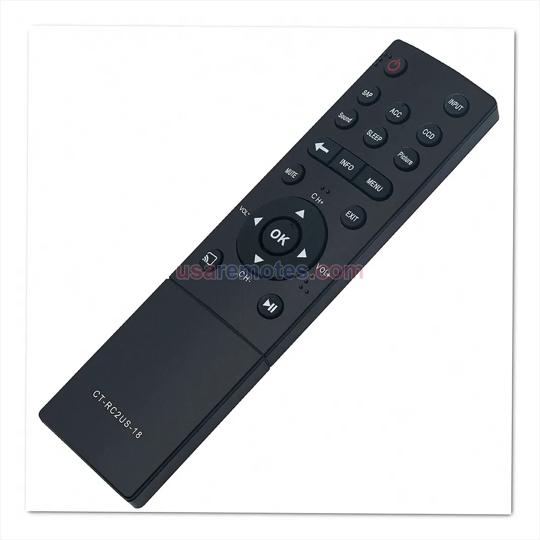 Toshiba 43L511U18 remote control replacement Toshiba 43L511U18 remote control replacement