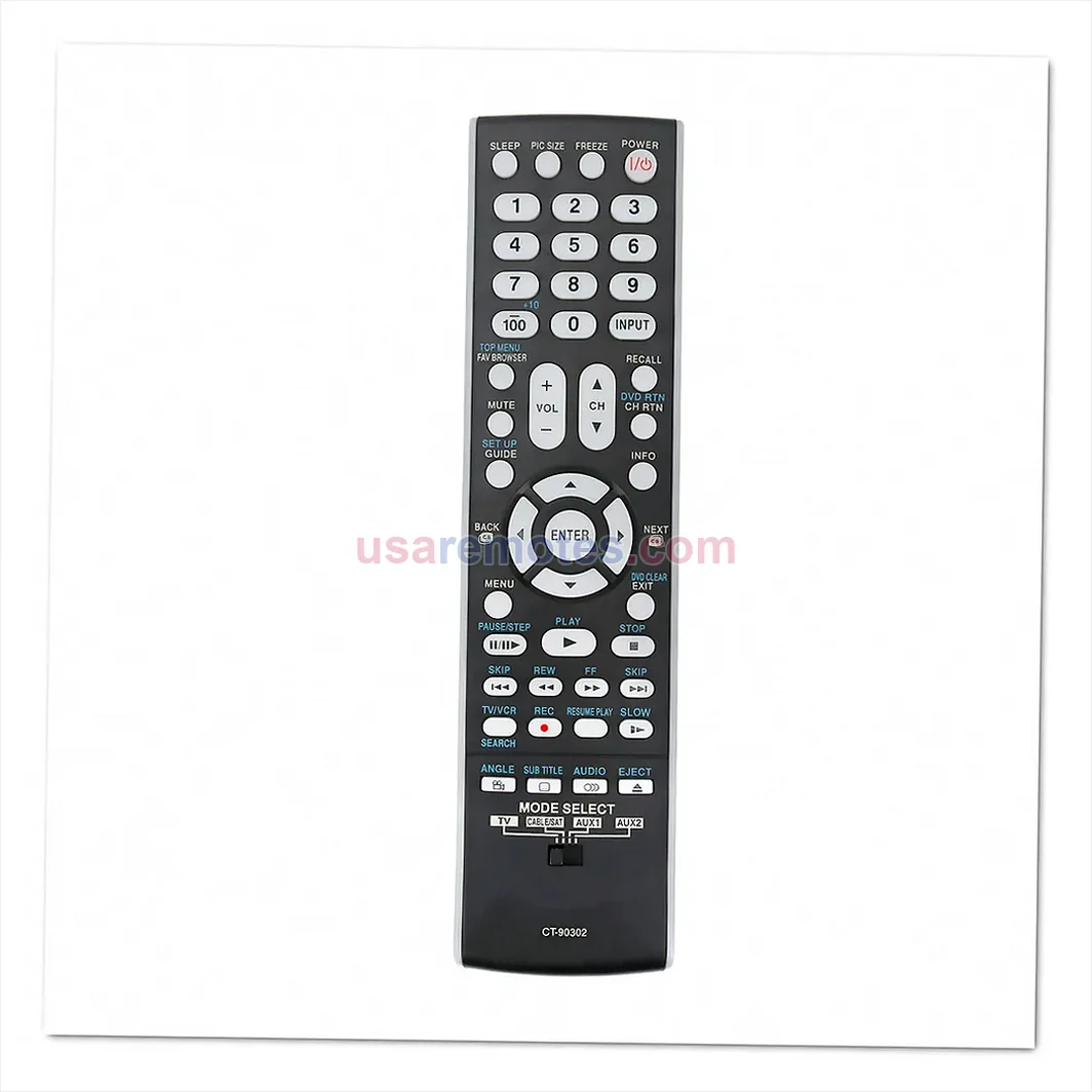 Toshiba 46RV525RZ remote control replacement Toshiba 46RV525RZ remote control replacement