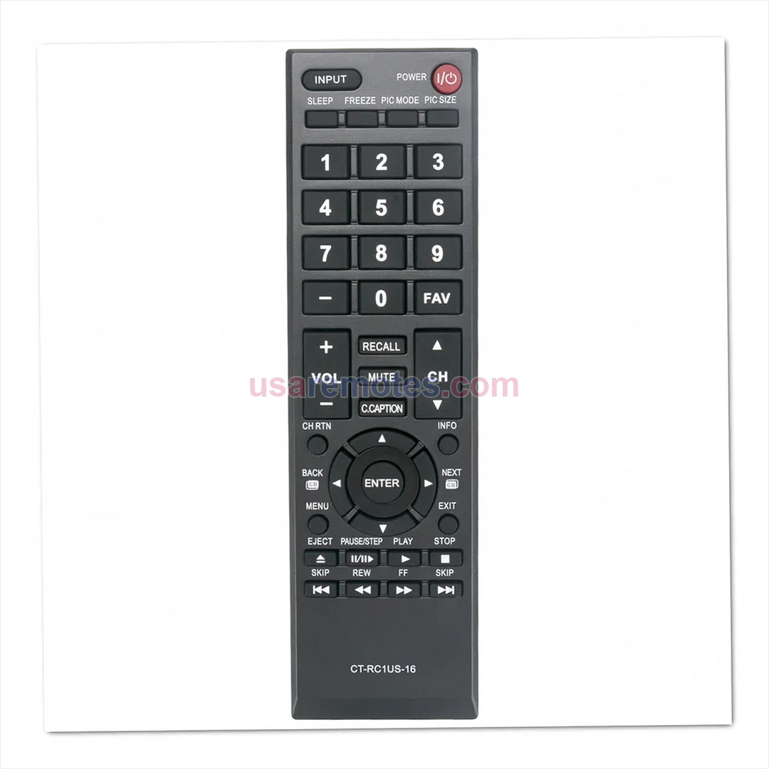 Toshiba 49L420U remote control replacement Toshiba 49L420U remote control replacement