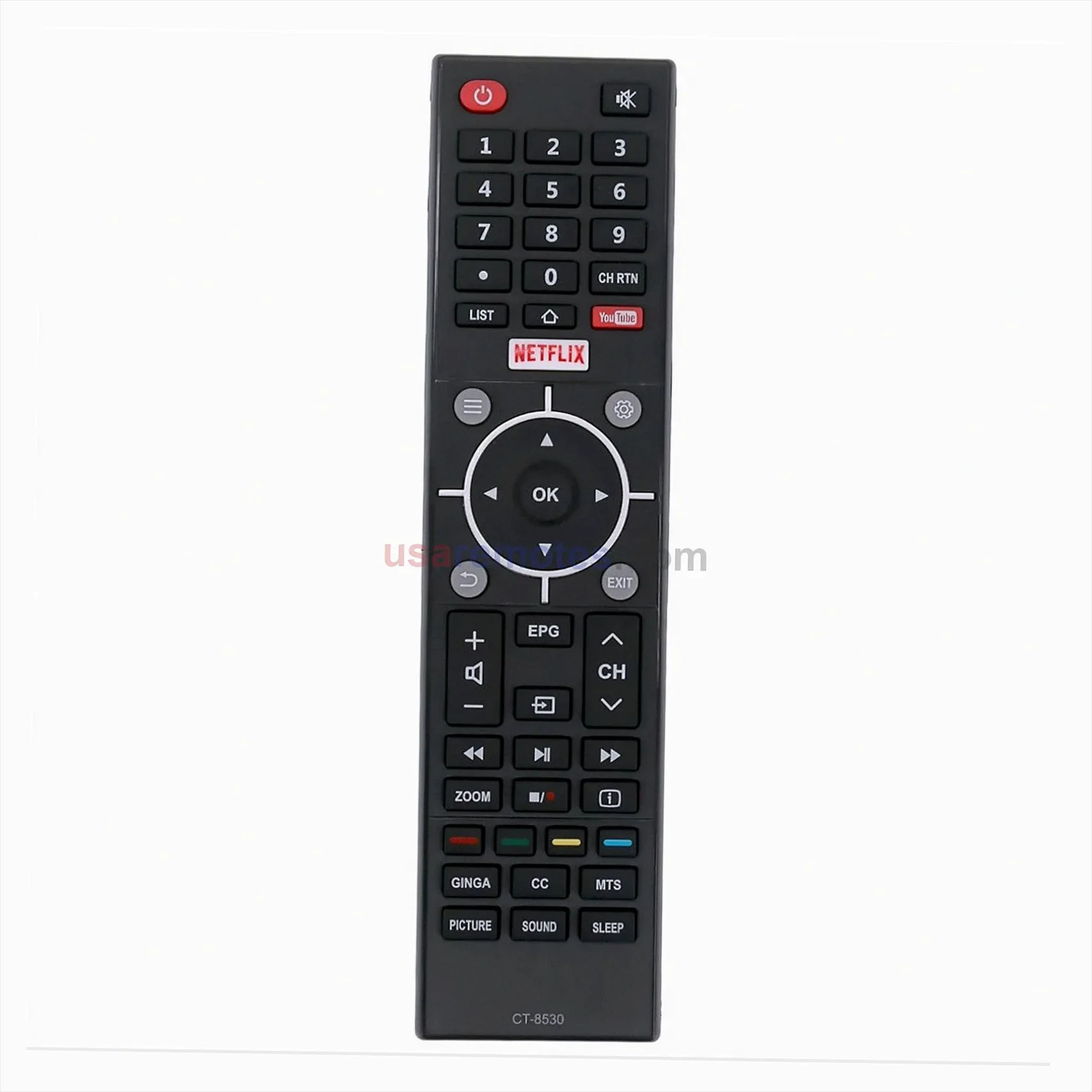 Toshiba 49V6763DA remote control replacement Toshiba 49V6763DA remote control replacement