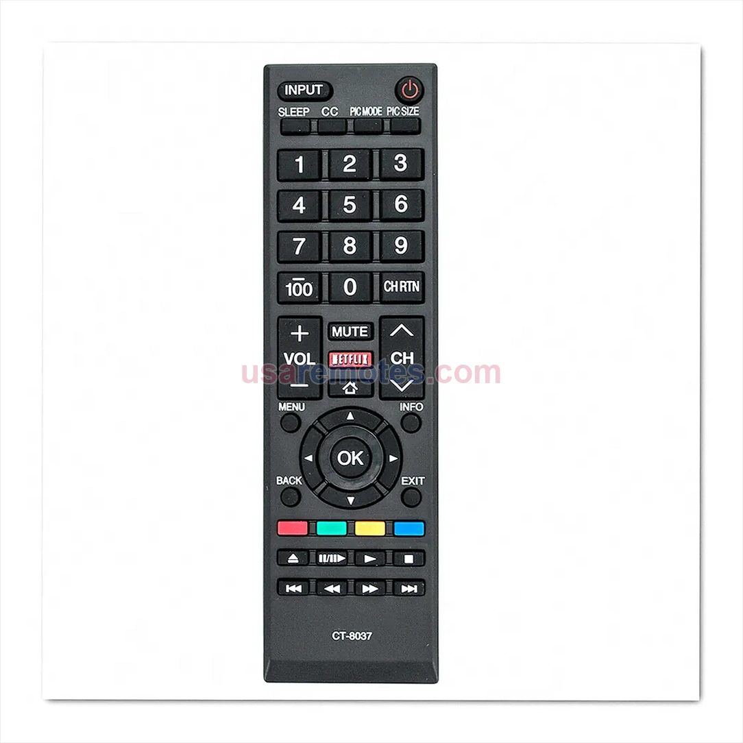 Toshiba 50L3400U remote control replacement Toshiba 50L3400U remote control replacement