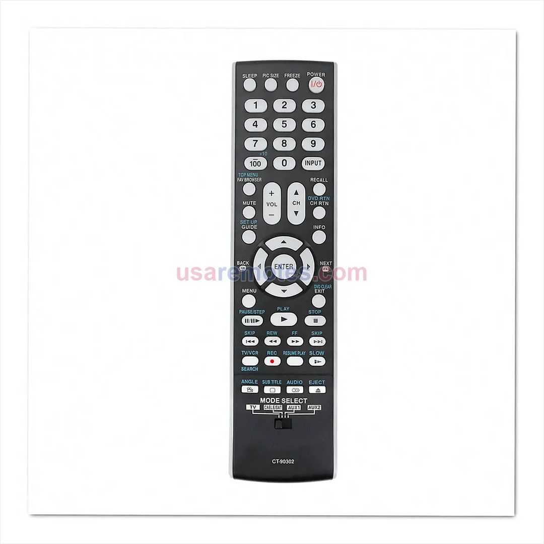 Toshiba 52RV535 remote control replacement Toshiba 52RV535 remote control replacement