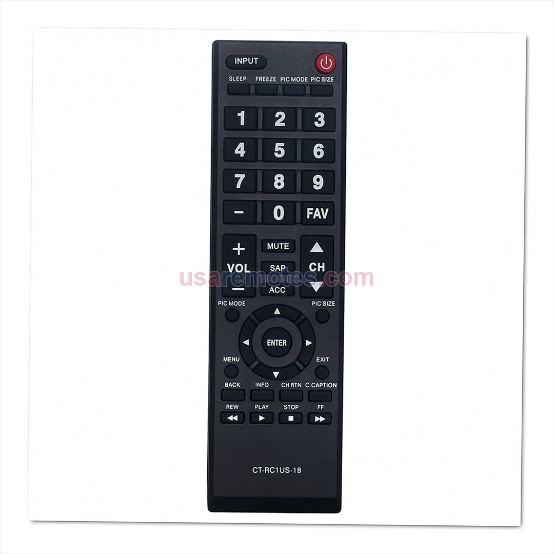 Toshiba 55L510U18 remote control replacement Toshiba 55L510U18 remote control replacement