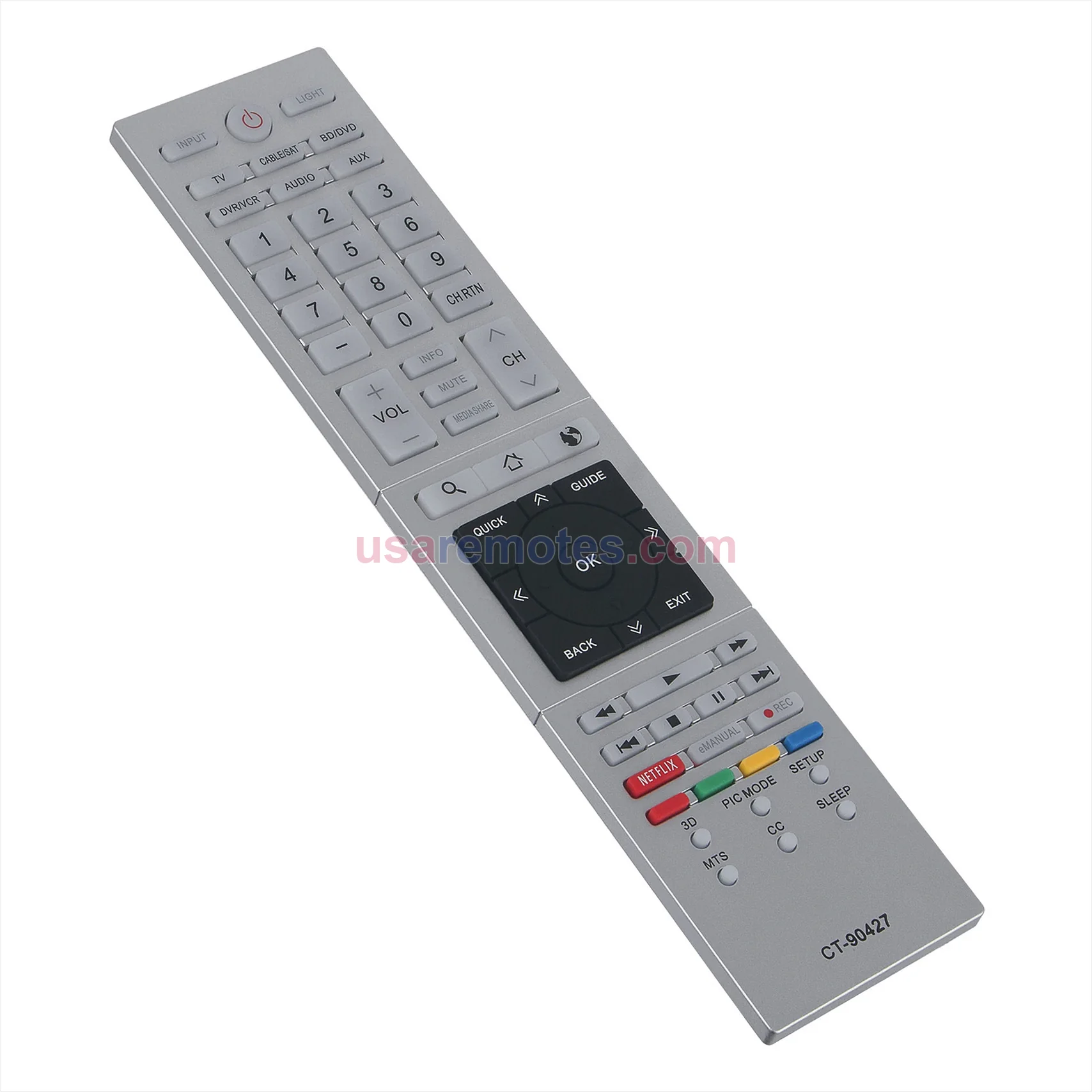 Toshiba 58L7300UM remote control replacement Toshiba 58L7300UM remote control replacement