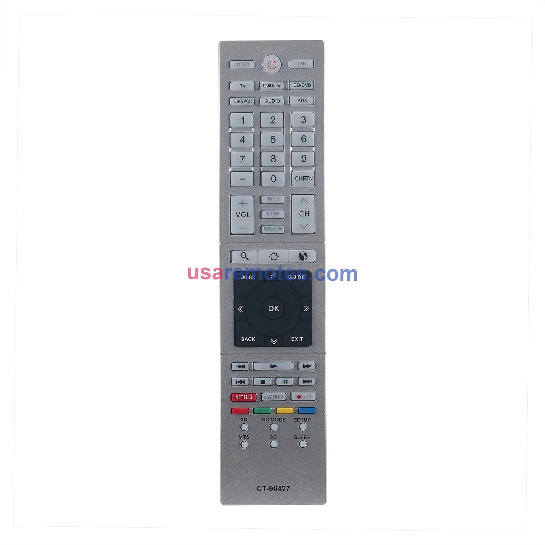 Toshiba 65L7350U remote control replacement Toshiba 65L7350U remote control replacement
