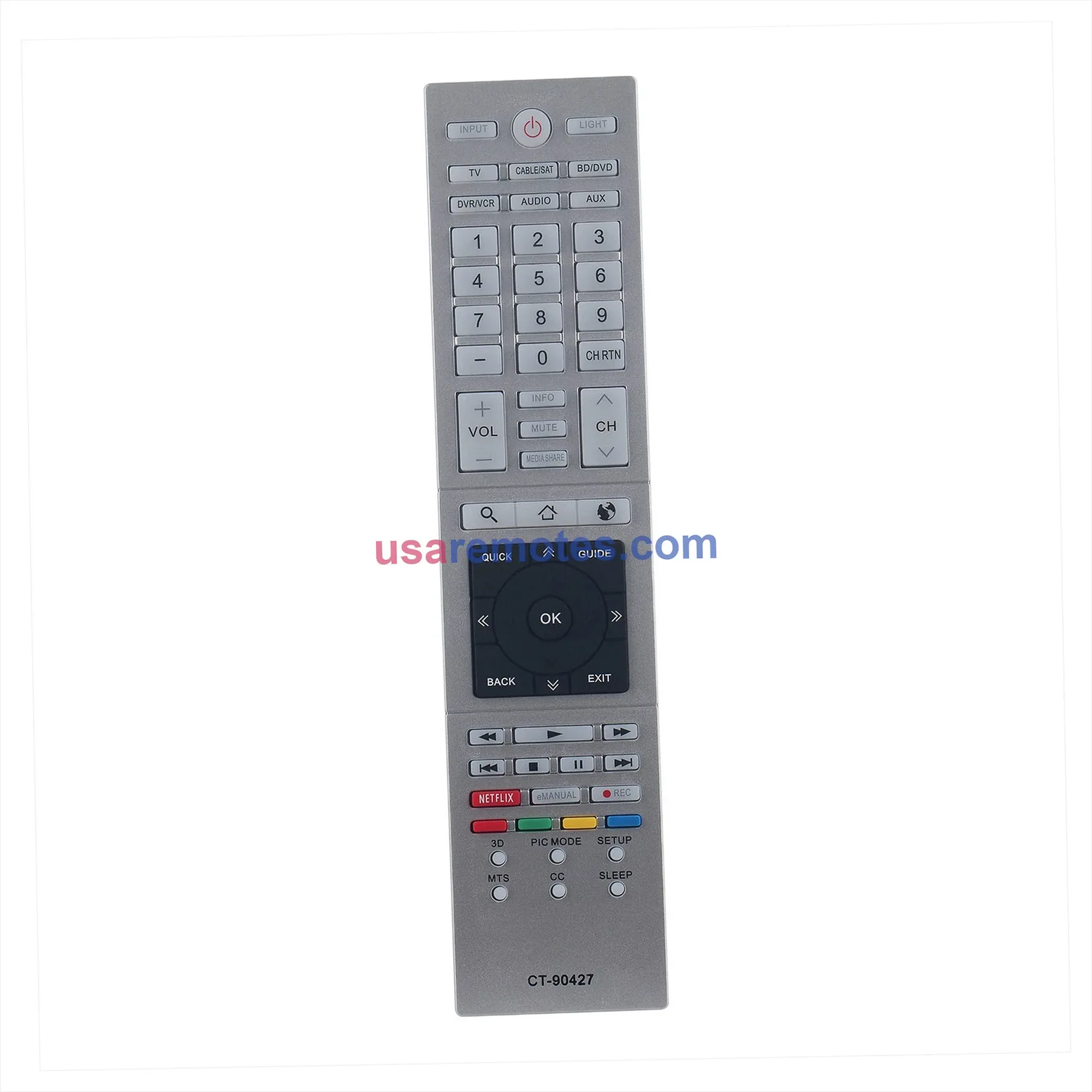 Toshiba 65L9300UM remote control replacement Toshiba 65L9300UM remote control replacement